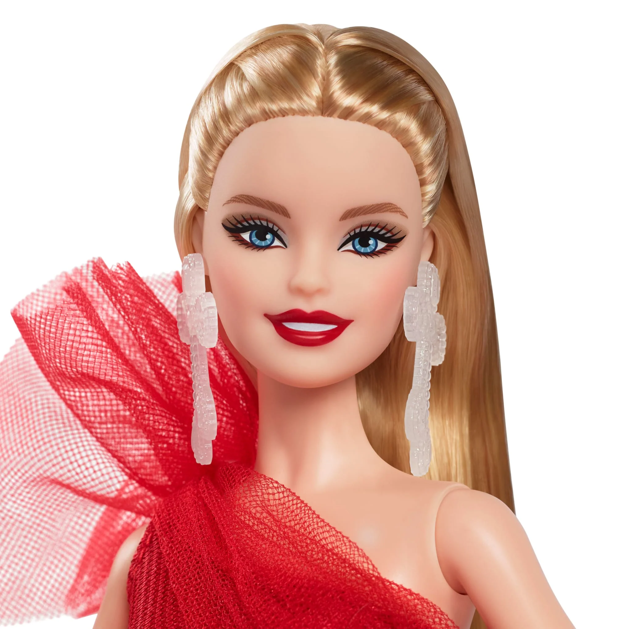 Barbie Signature 2024 Holiday Barbie Fashion Doll, Seasonal Collector Gift, Blonde With Plaid Gown - Image 2