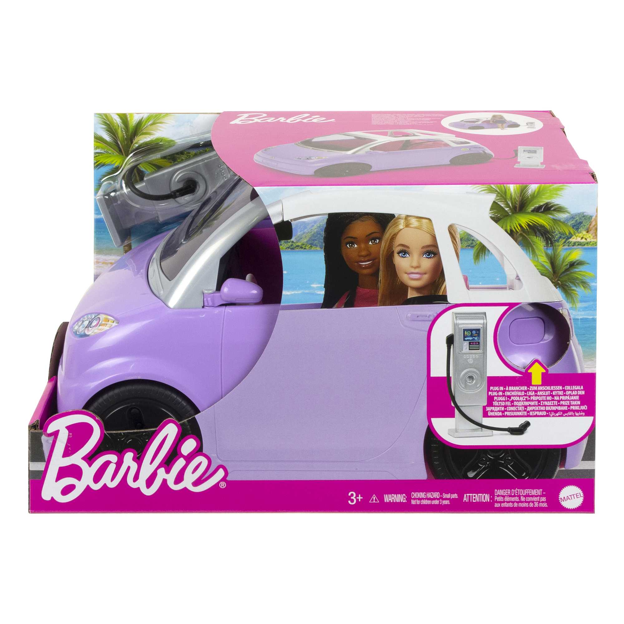 Barbie Car, Kids Toys, “Electric Vehicle” With Charging Station - Image 6