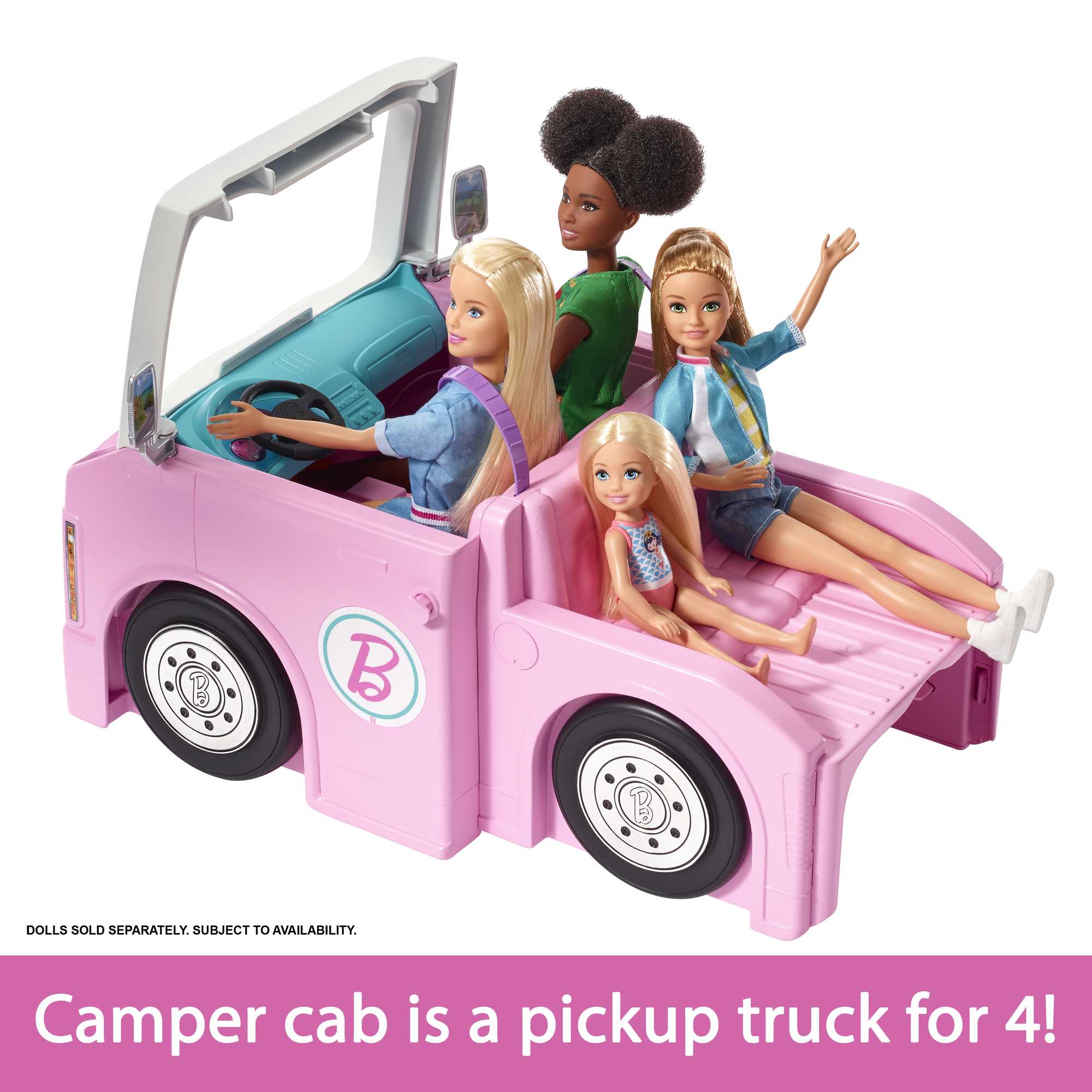 Barbie 3-in-1 Dreamcamper Vehicle And Accessories - Image 3