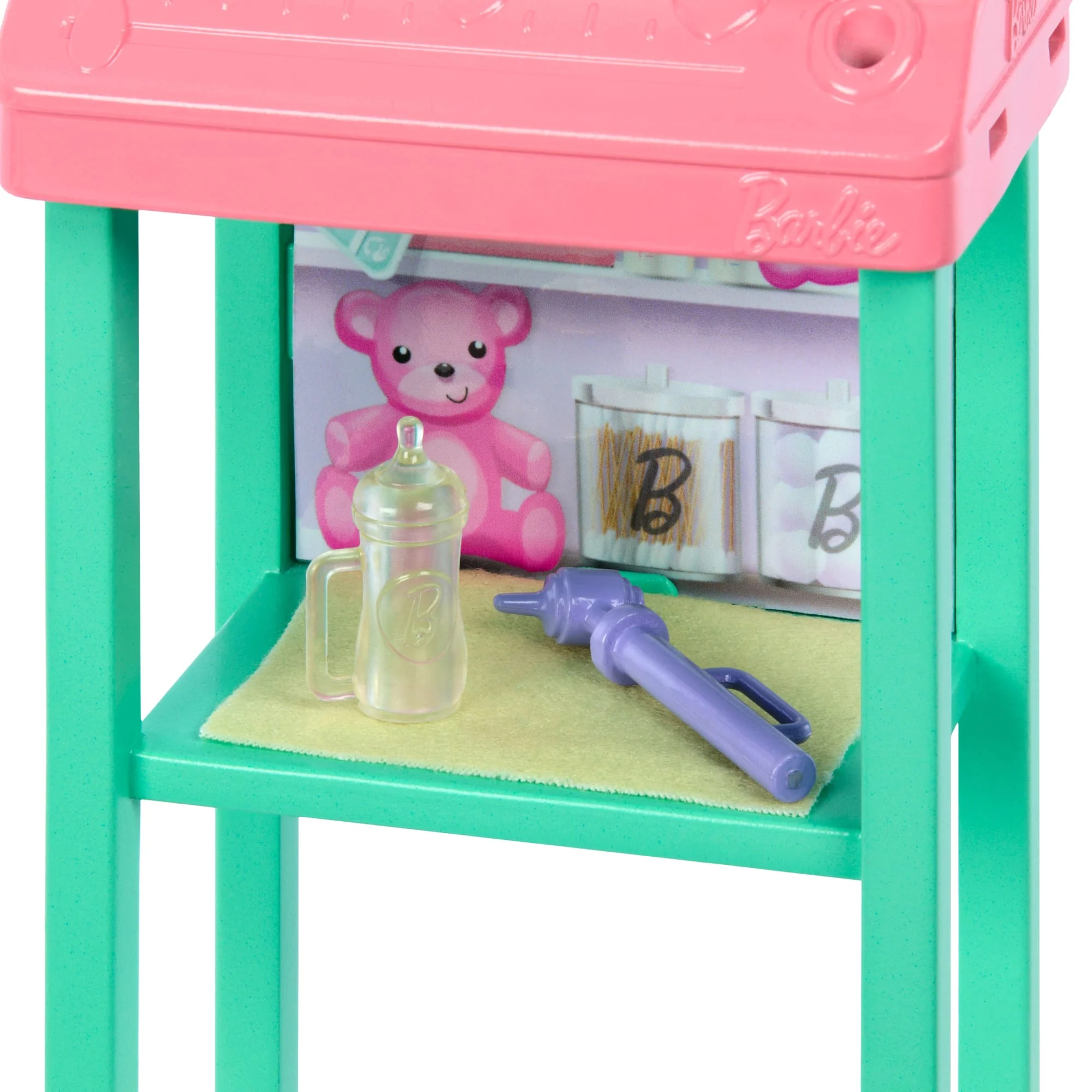 Barbie Baby Doctor Doll With Blonde Fashion Doll, 1 Baby Doll, Furniture & Accessories - Image 5