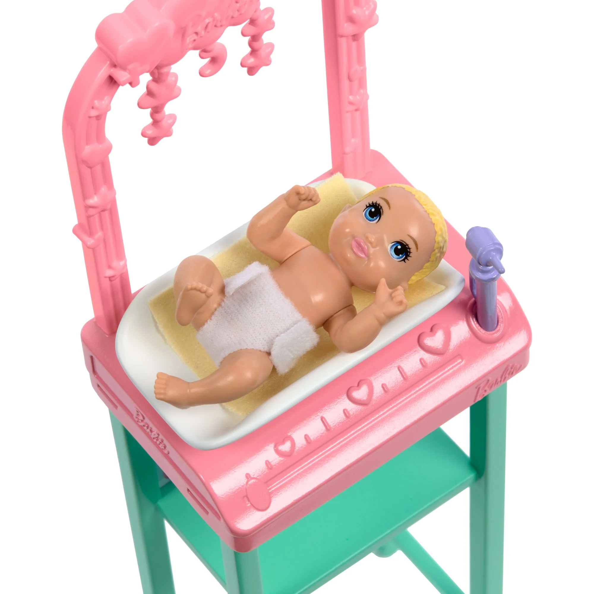 Barbie Baby Doctor Doll With Brunette Fashion Doll, 1 Baby Doll, Furniture & Accessories - Image 4