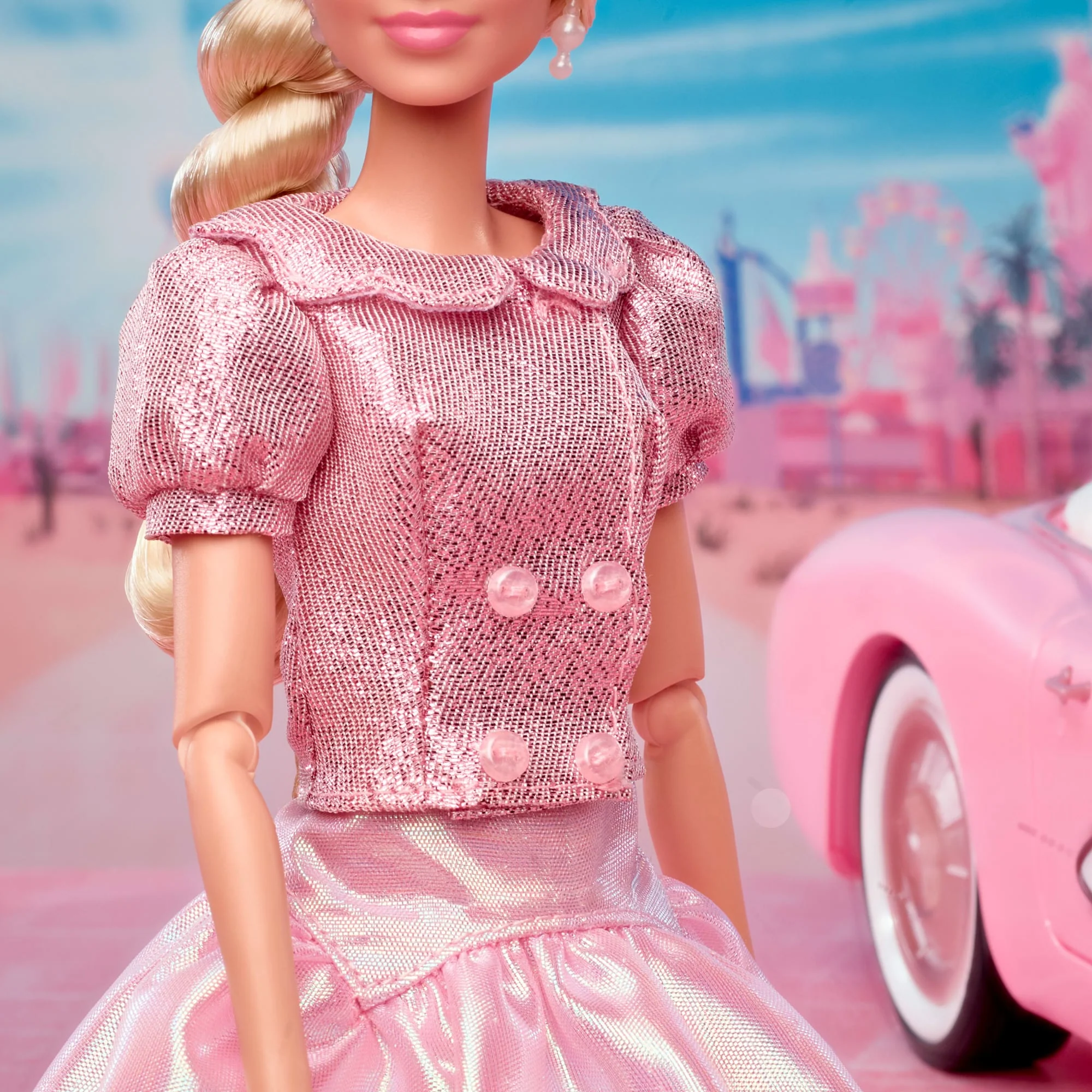 Barbie Le Film-Poupée Barbie en Tenue Rose, à Collectionner - Image 4