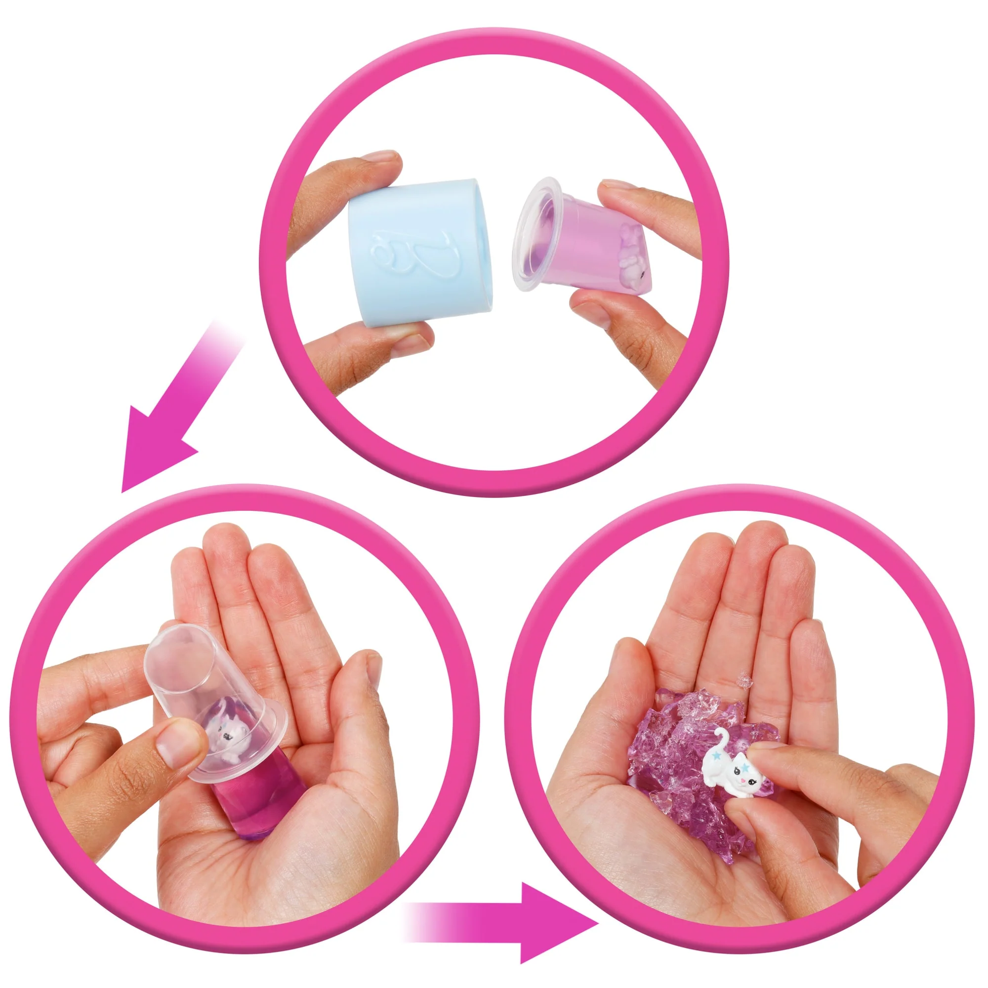 Barbie Party Unboxed Glam Party Series Purple Sparkle Doll & Accessories With 10 Surprises - Image 6