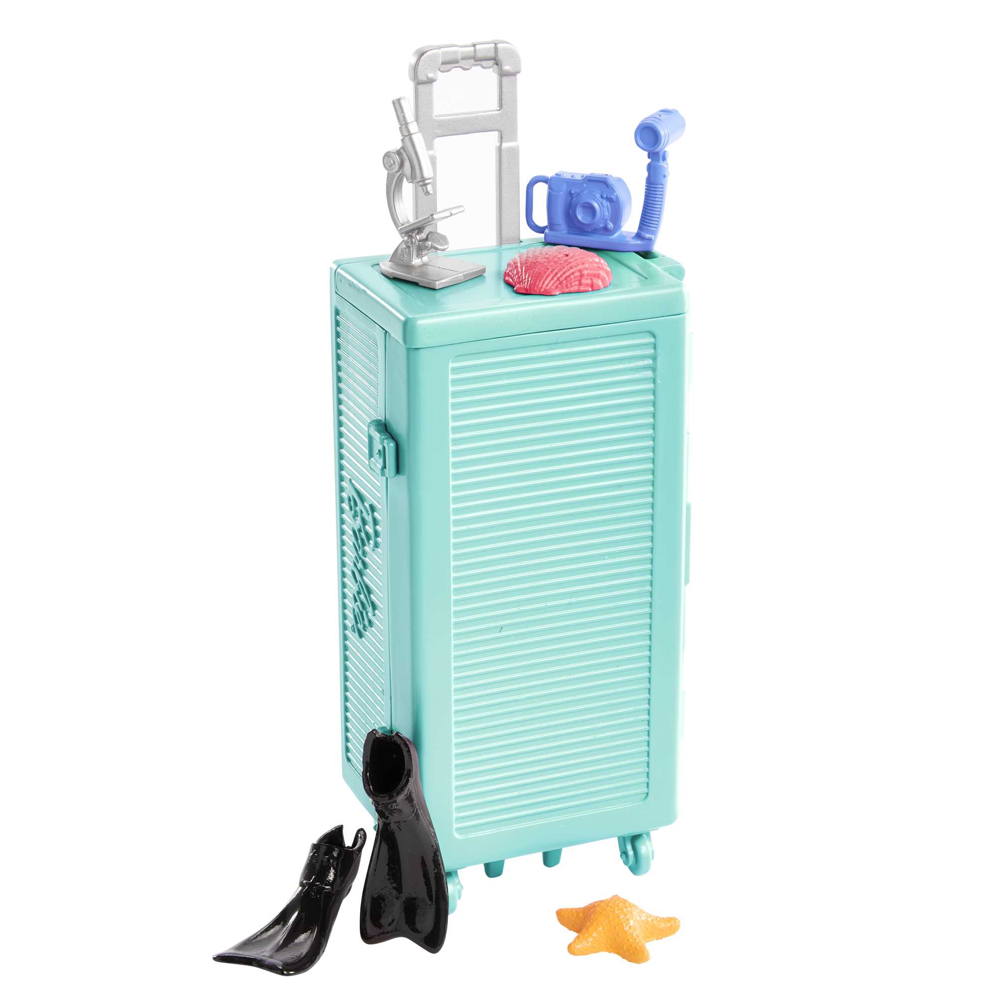 Barbie-Barbie Plongeuse-Coffret Poupée Brune et Laboratoire Mobile - Image 5