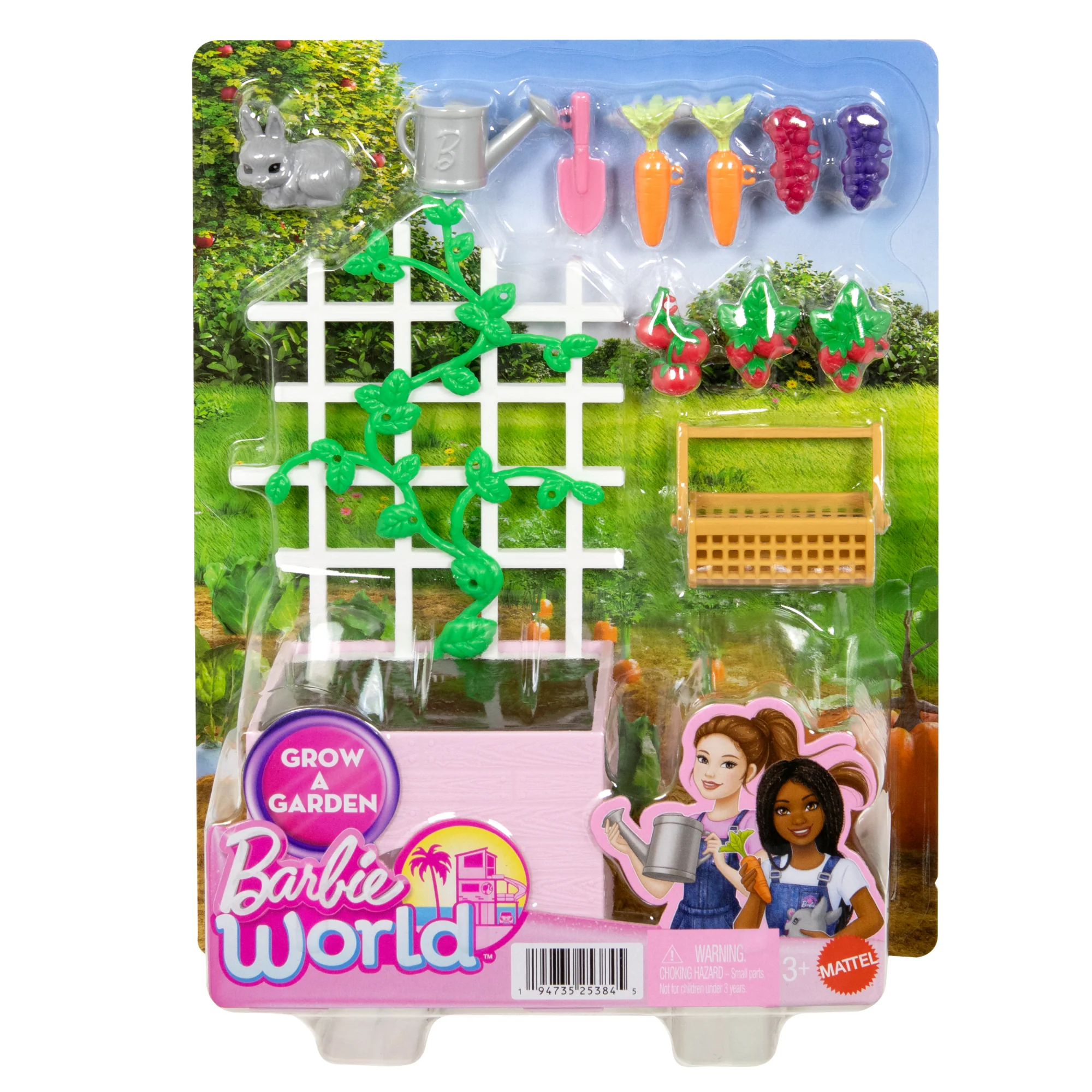 Barbie® Barbie World™ Coffret Avec Accessoires Jardin - Image 5