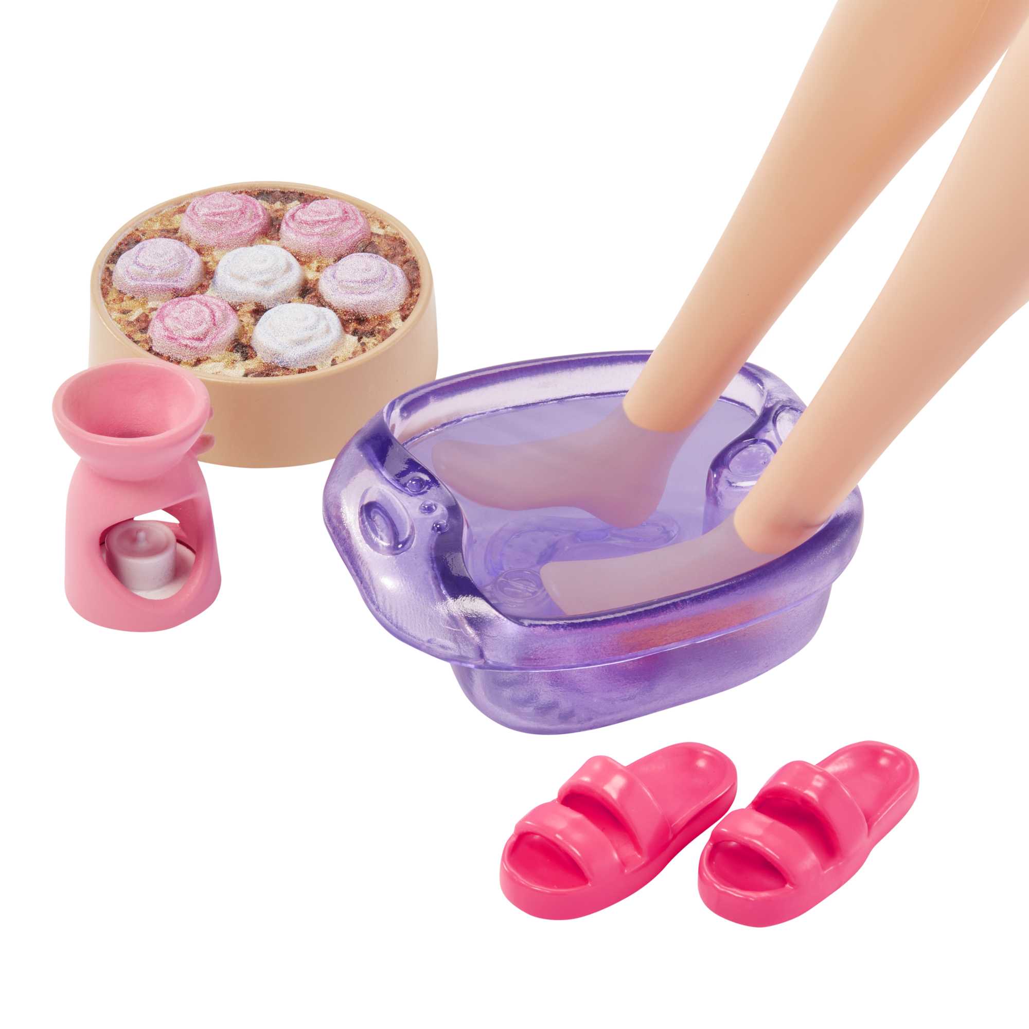 Barbie®-Bien-Être-Barbie® Va Au Spa-Coffret Poupée, Chiot, Accessoires - Image 4