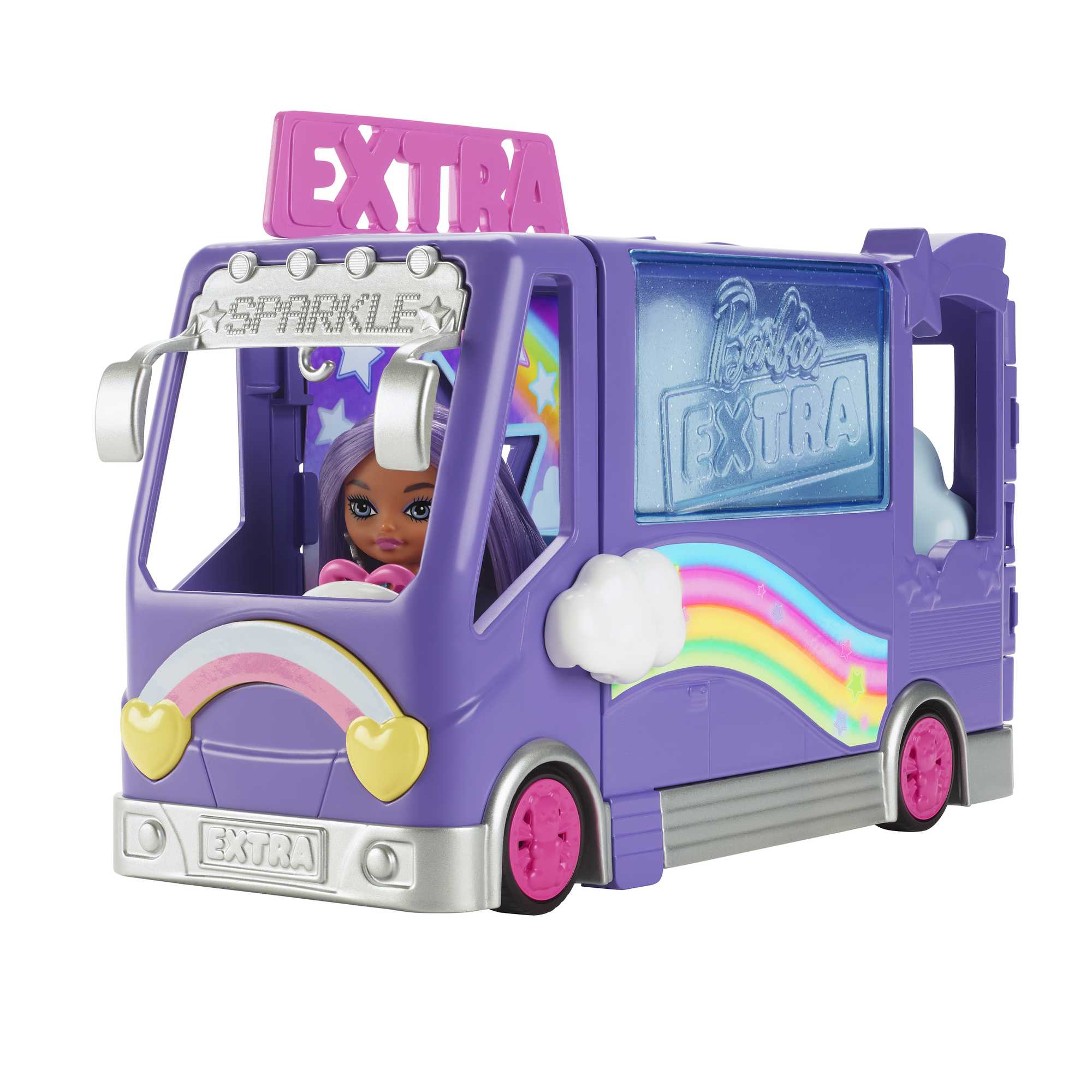 Barbie®-Bus de Tournée Mini Barbie Extra-Coffret Véhicule et Poupée - Image 5