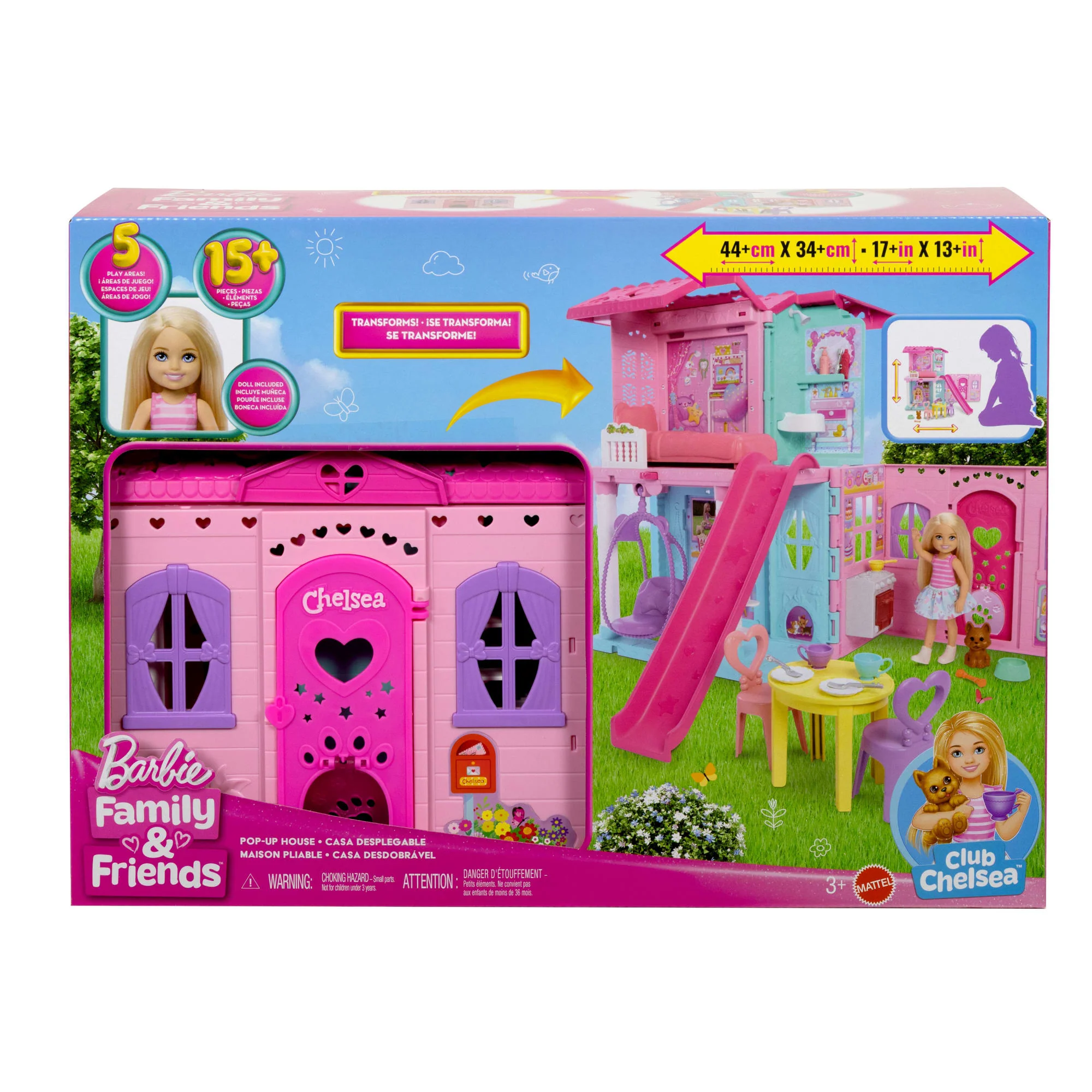 Barbie Casa de Bonecas Transformável da Chelsea - Image 6