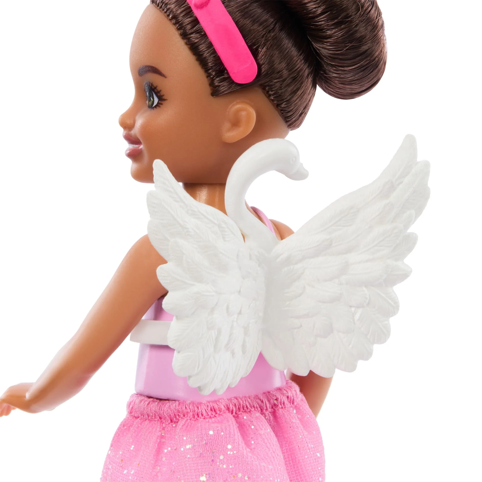 Barbie Chelsea Ballerina Doll & Accessories Set, Career-Themed Brunette Small Doll - Image 5