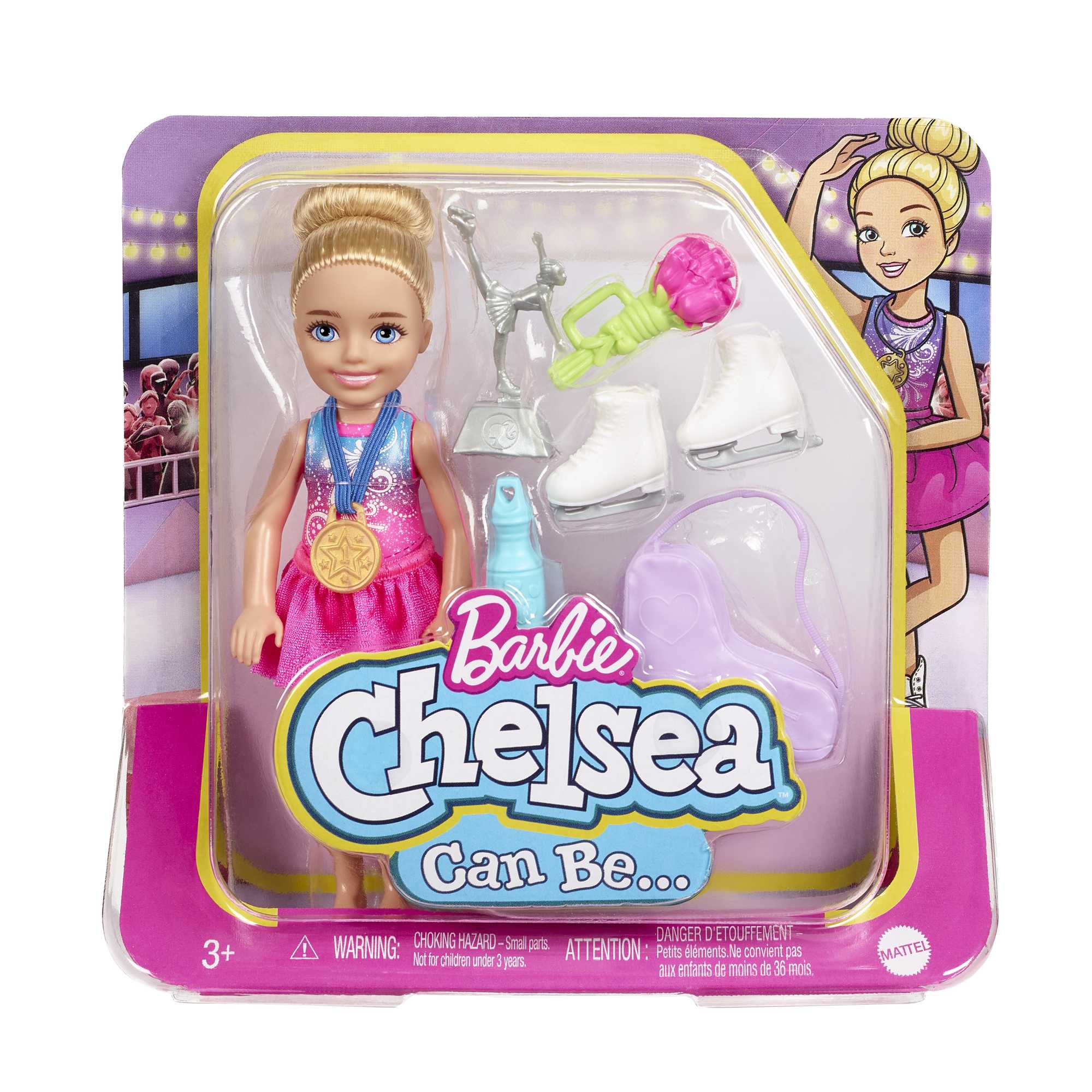Barbie Chelsea Can Be… Ice Skater Doll - Image 6