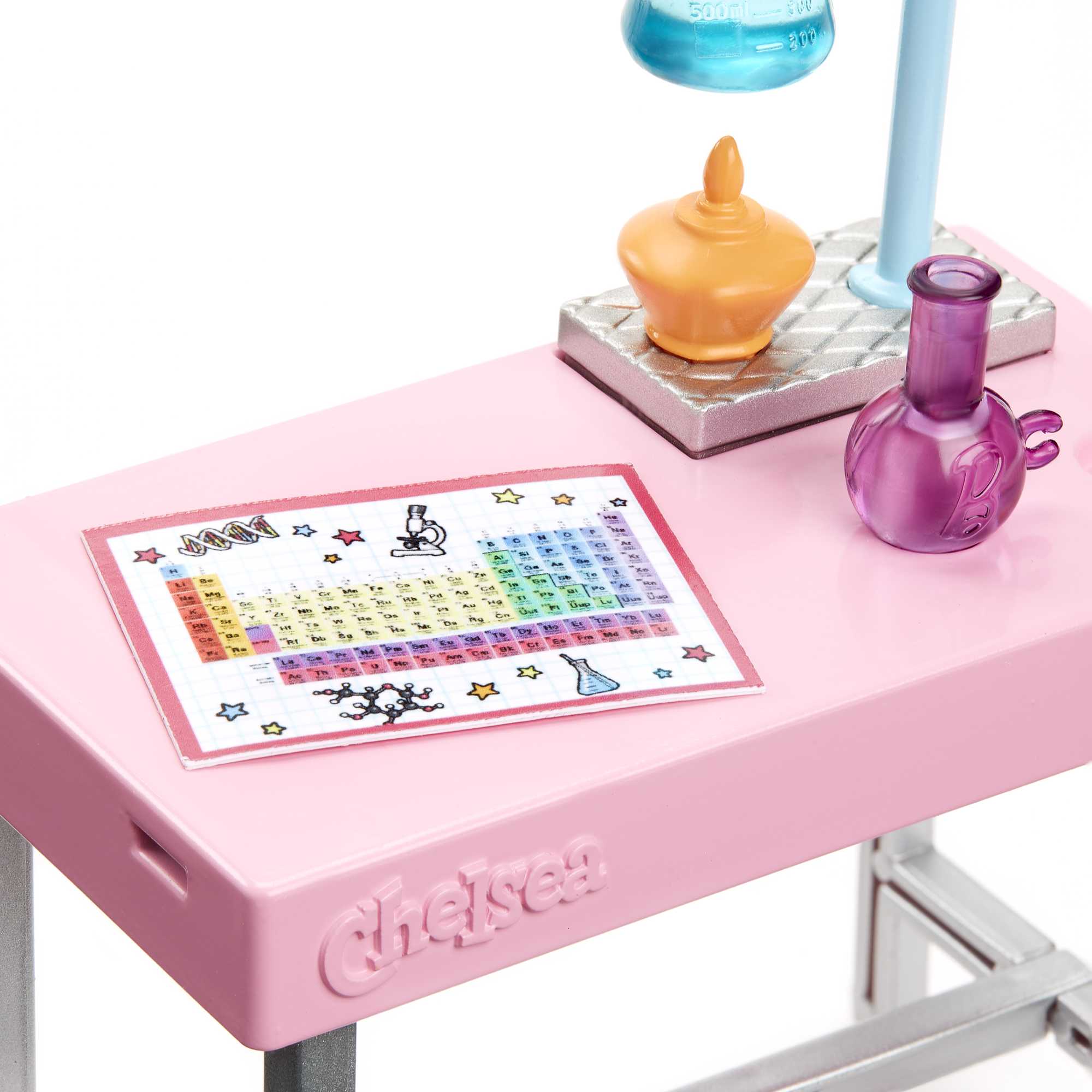 Barbie Chelsea Doll And Accessories, Can Be Scientist Playset With Small Doll And Lab Accessories - Image 4