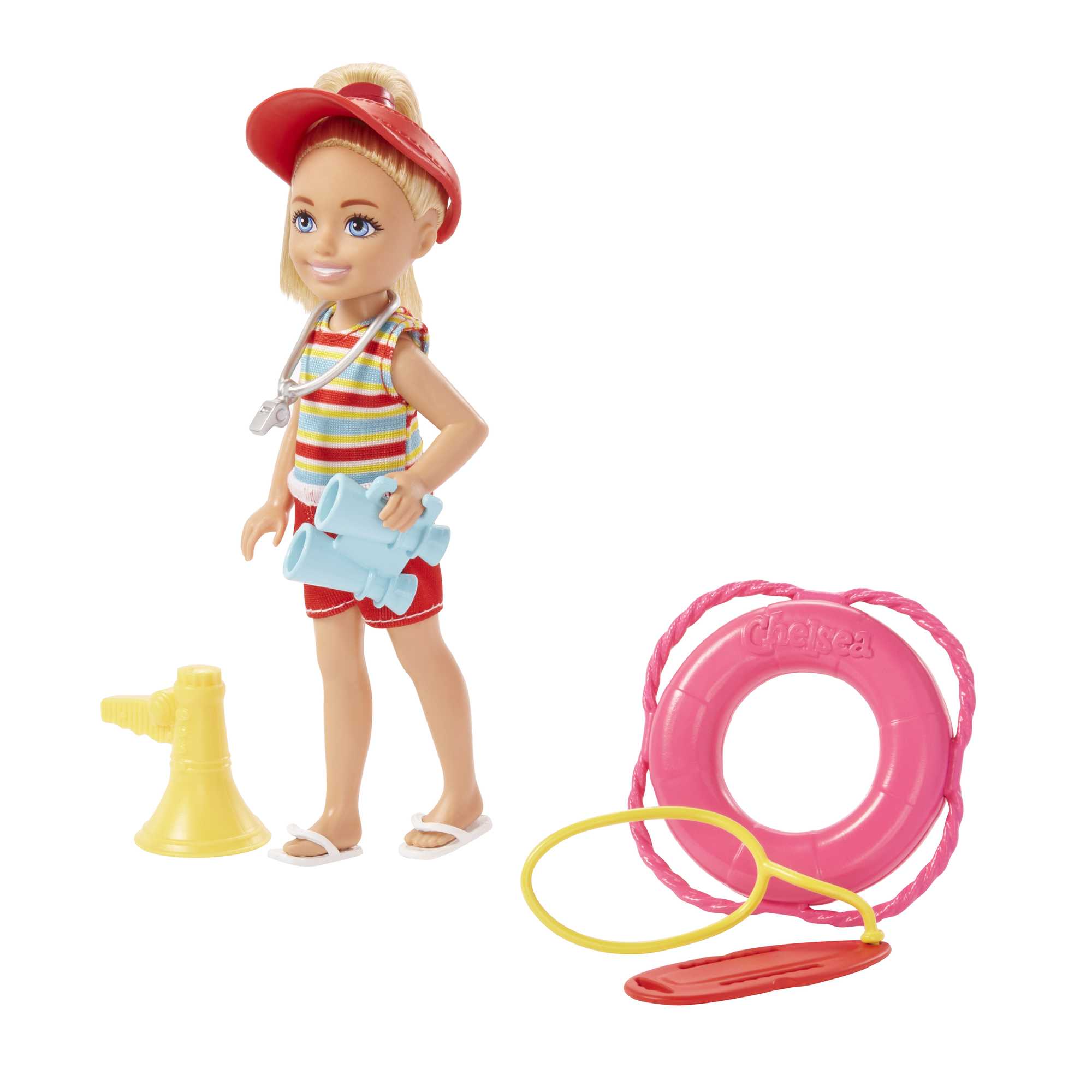 Barbie® Chelsea Poupée Chelsea Peut Être… Maître-Nageuse, Acc.
