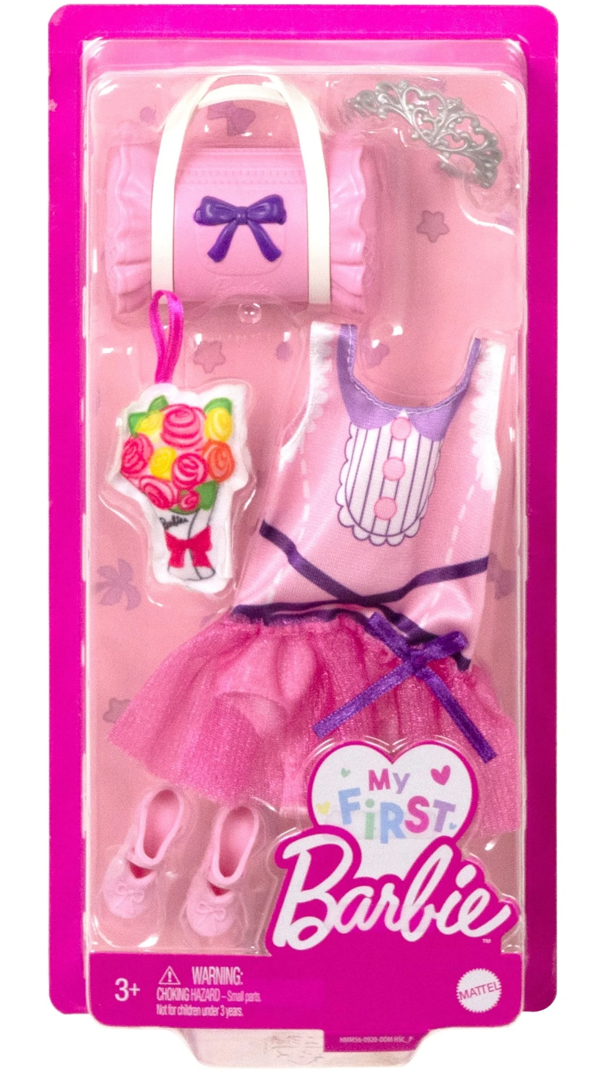 Barbie Clothes, My First Barbie Fashion Pack, Ballet Class With Tutu - Image 2
