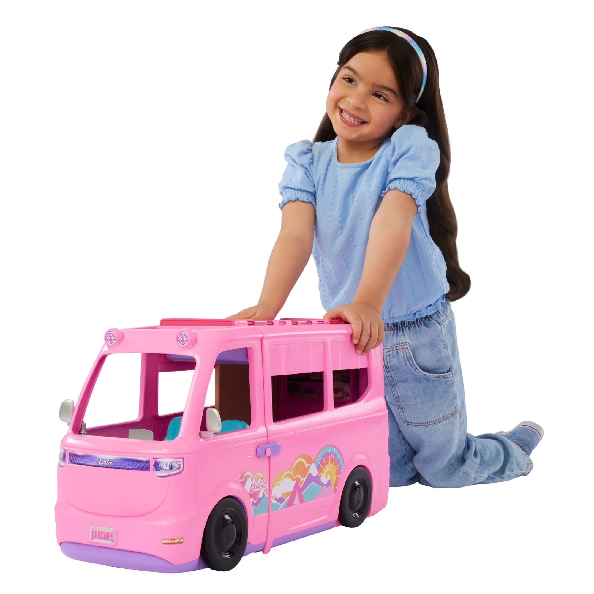 Barbie-Coffret Camping-Car de Rêve-Avec Plus de 60Accessoires - Image 2