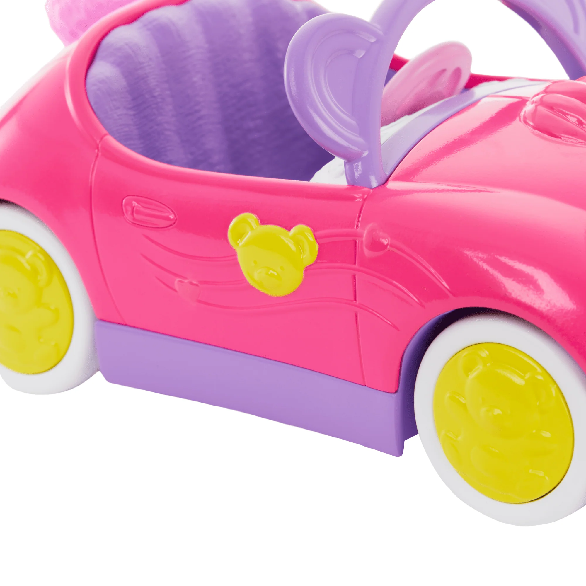 Barbie-Chelsea et Son Cabriolet-Coffret Poupée Blonde, Ours en Peluche - Image 3