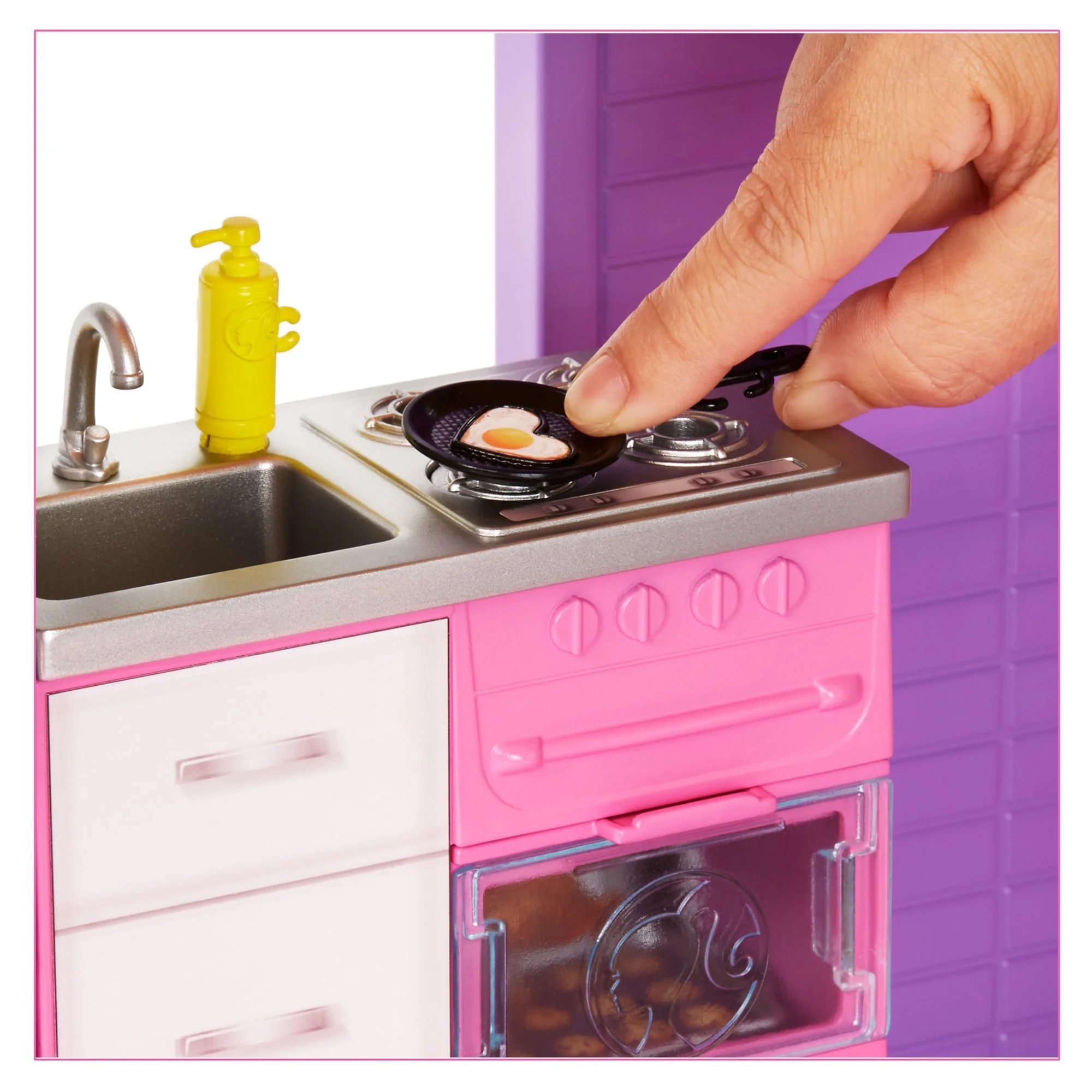 Barbie Coffret de Jeu Maison de Rêve - Image 3