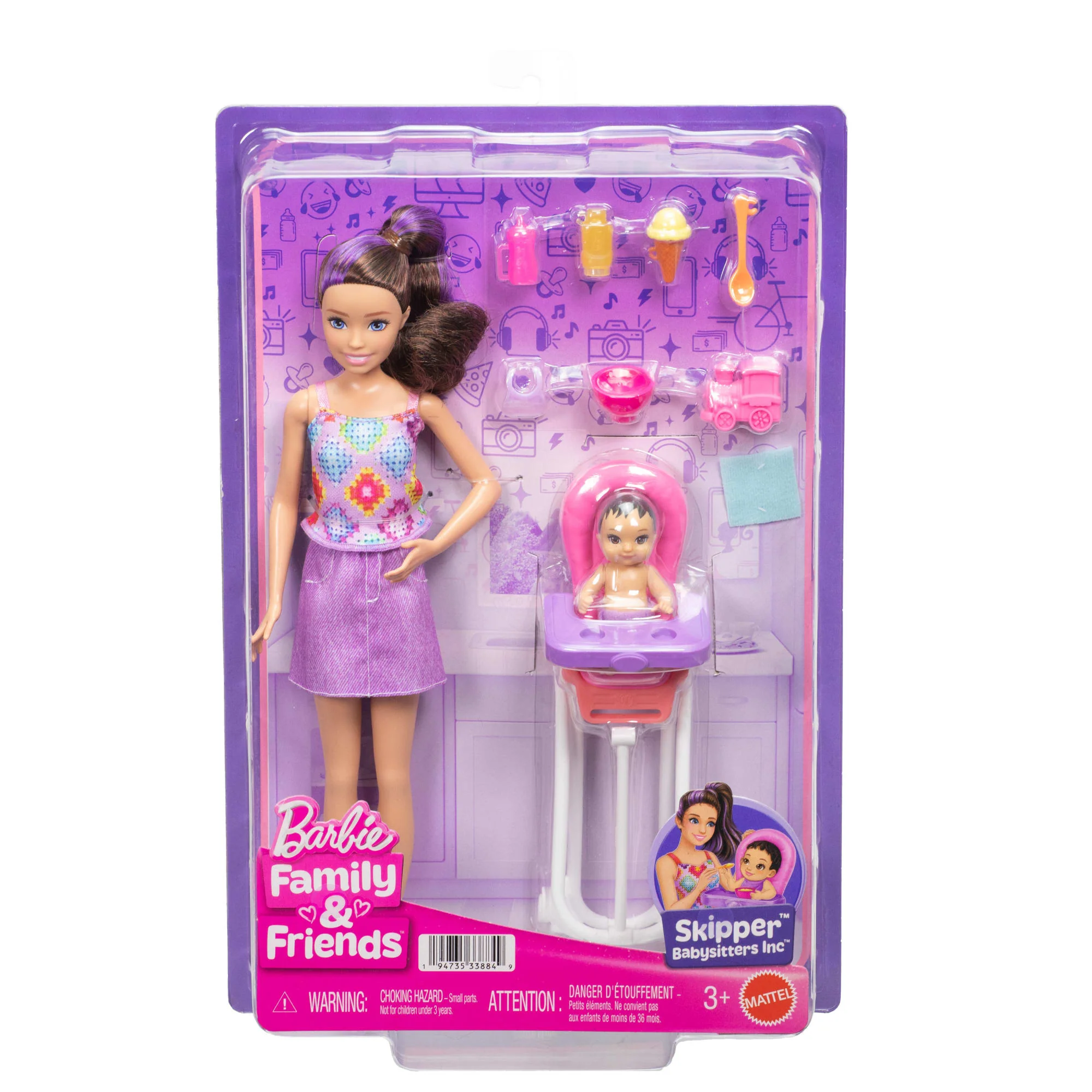 Barbie Coffret Skipper Baby Sitter - Image 3