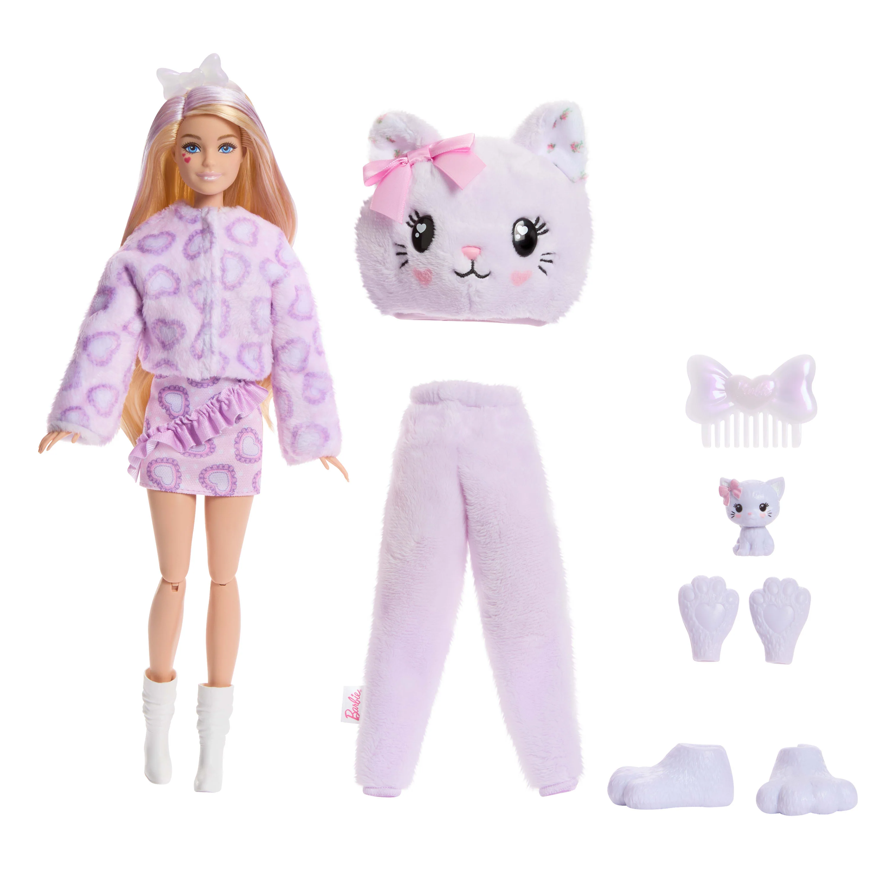 Barbie Cutie Reveal Boneca Gatinho Roxo - Image 6