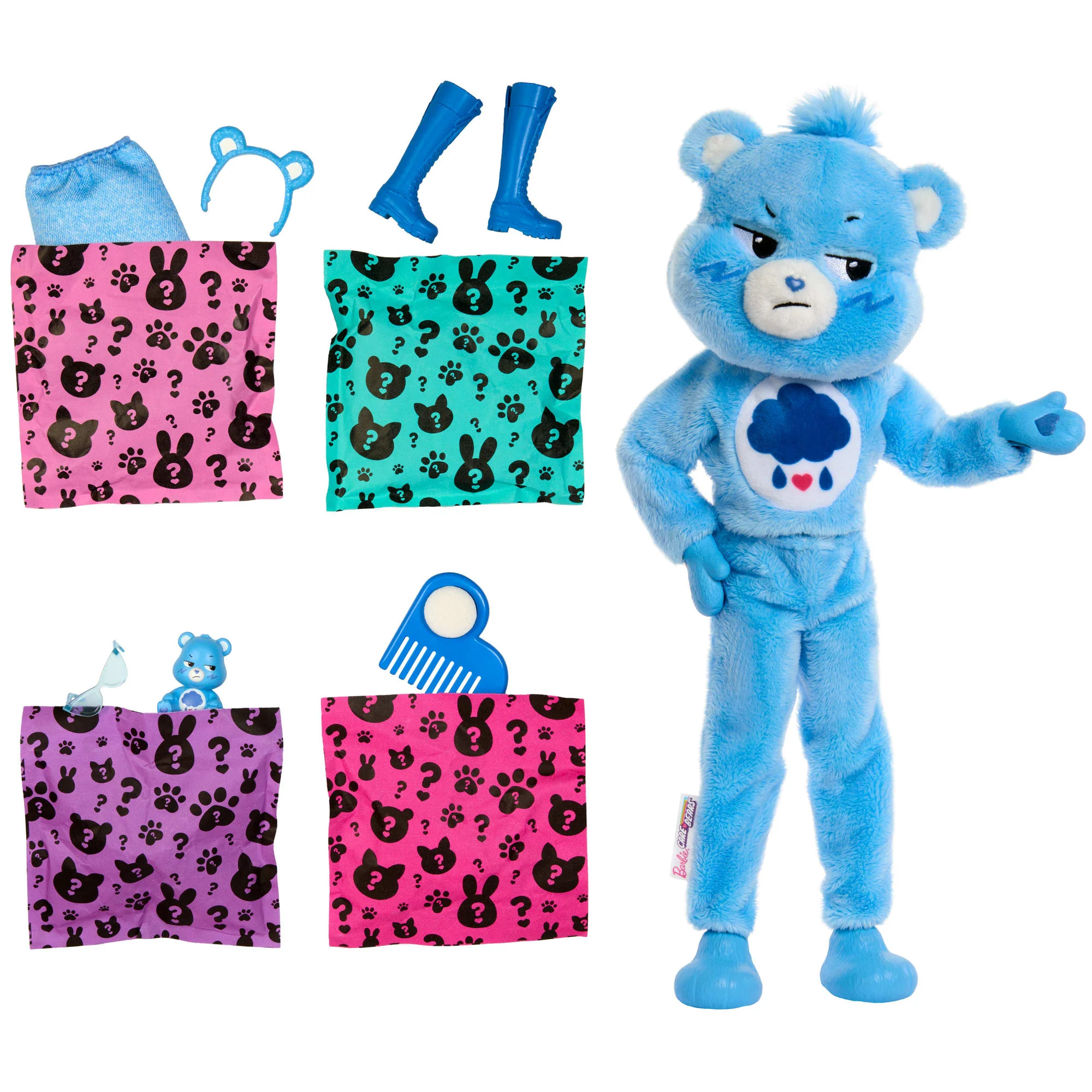 Barbie Cutie Reveal Care Bears Poupée et Acc. Costume Grognours - Image 3