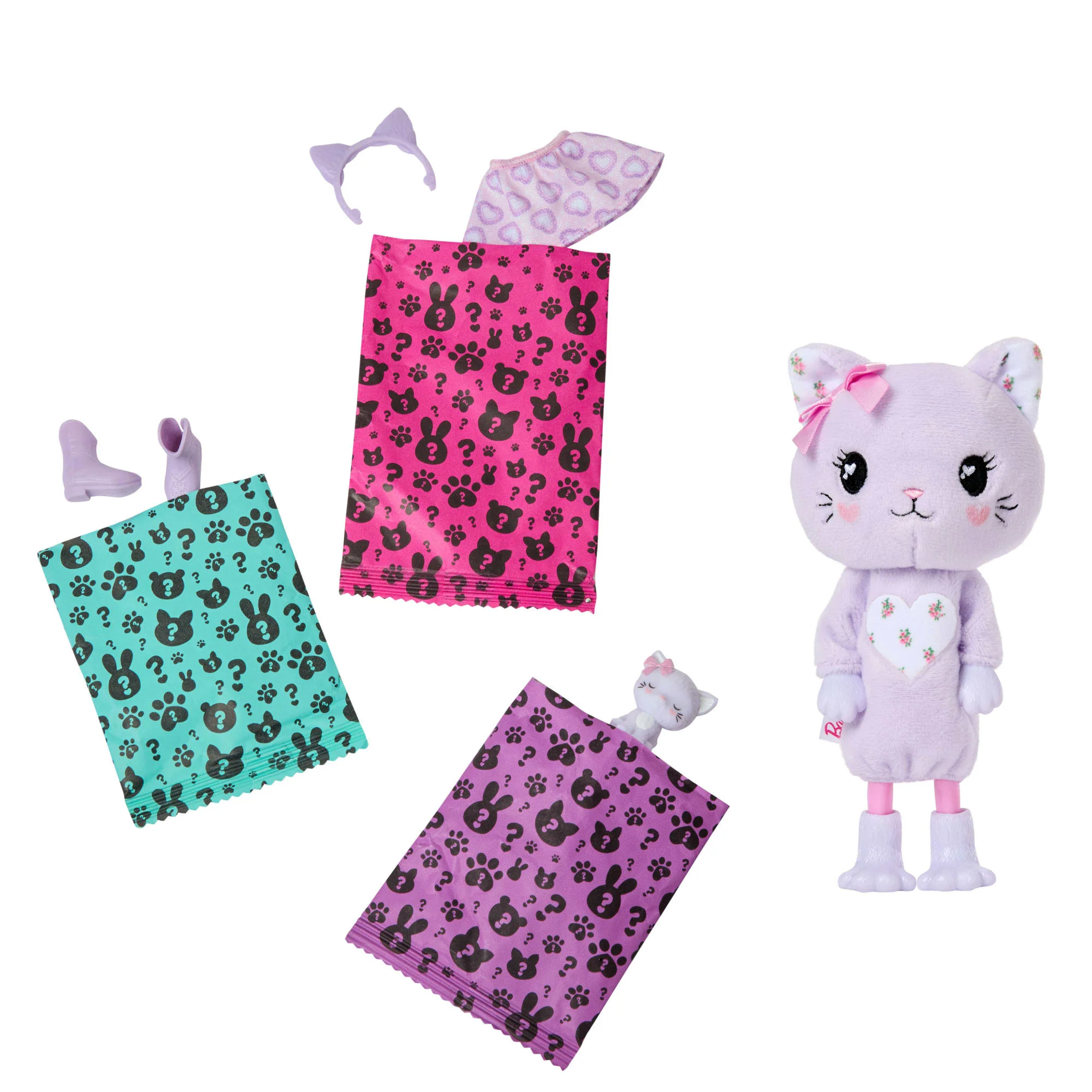 Barbie Cutie Reveal Cuddly Series Chelsea Small Dolls & Accessories, 6 Surprises - Image 5