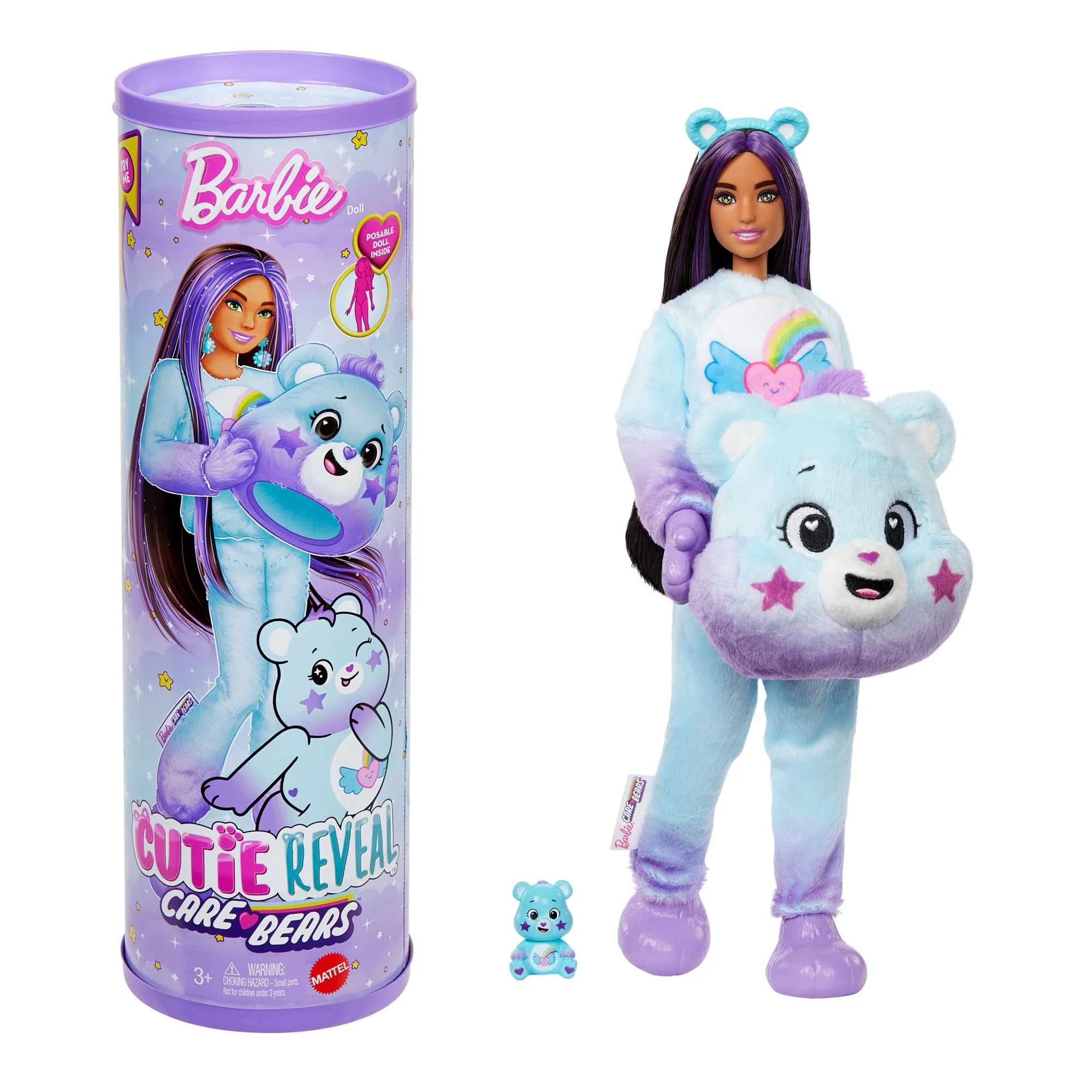 Barbie Cutie Reveal Muñeca Ositos Cariñositos Oso de los Sueños Brillantes
