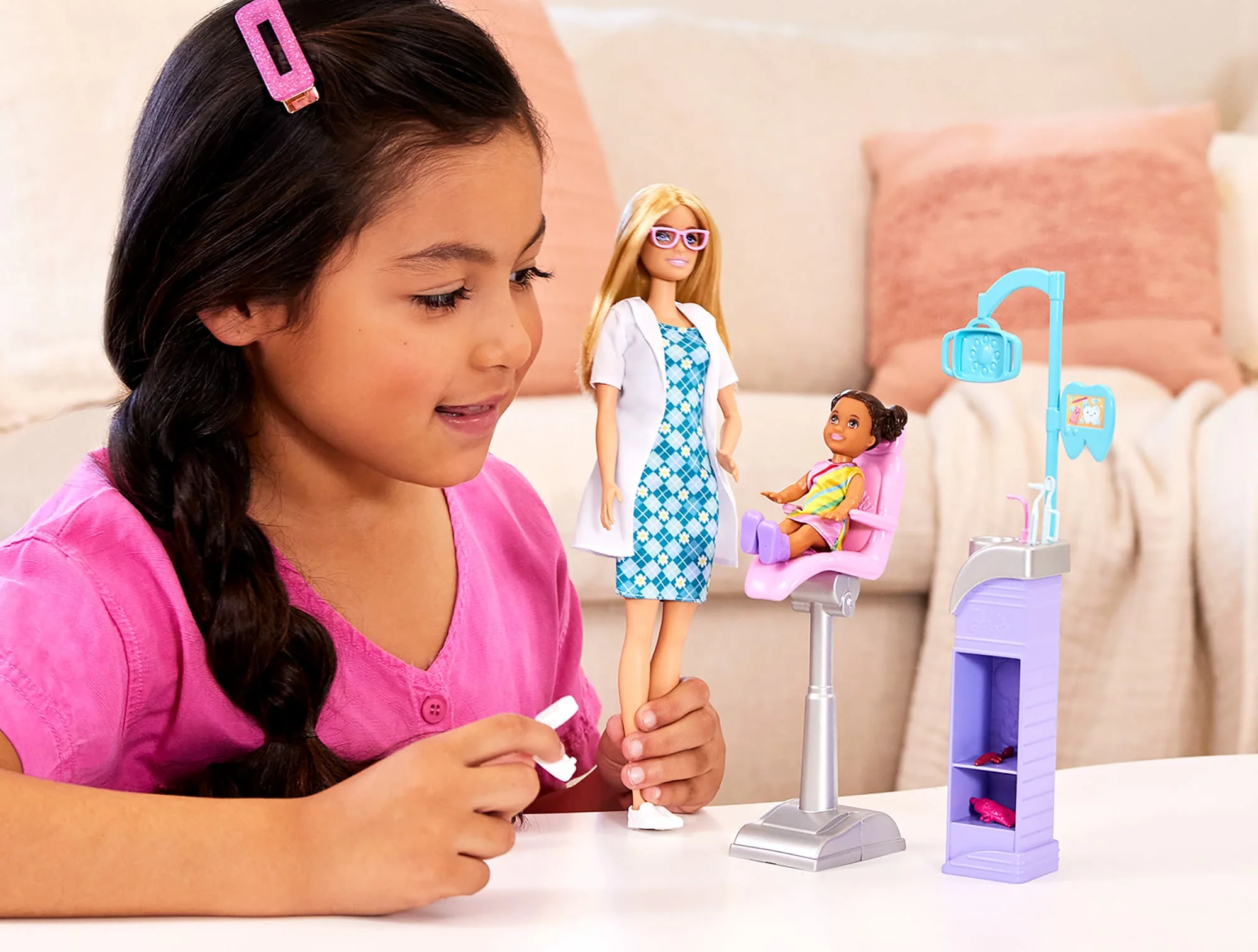 Barbie Careers Dentist Doll And Playset With Accessories, Barbie Toys - Image 2