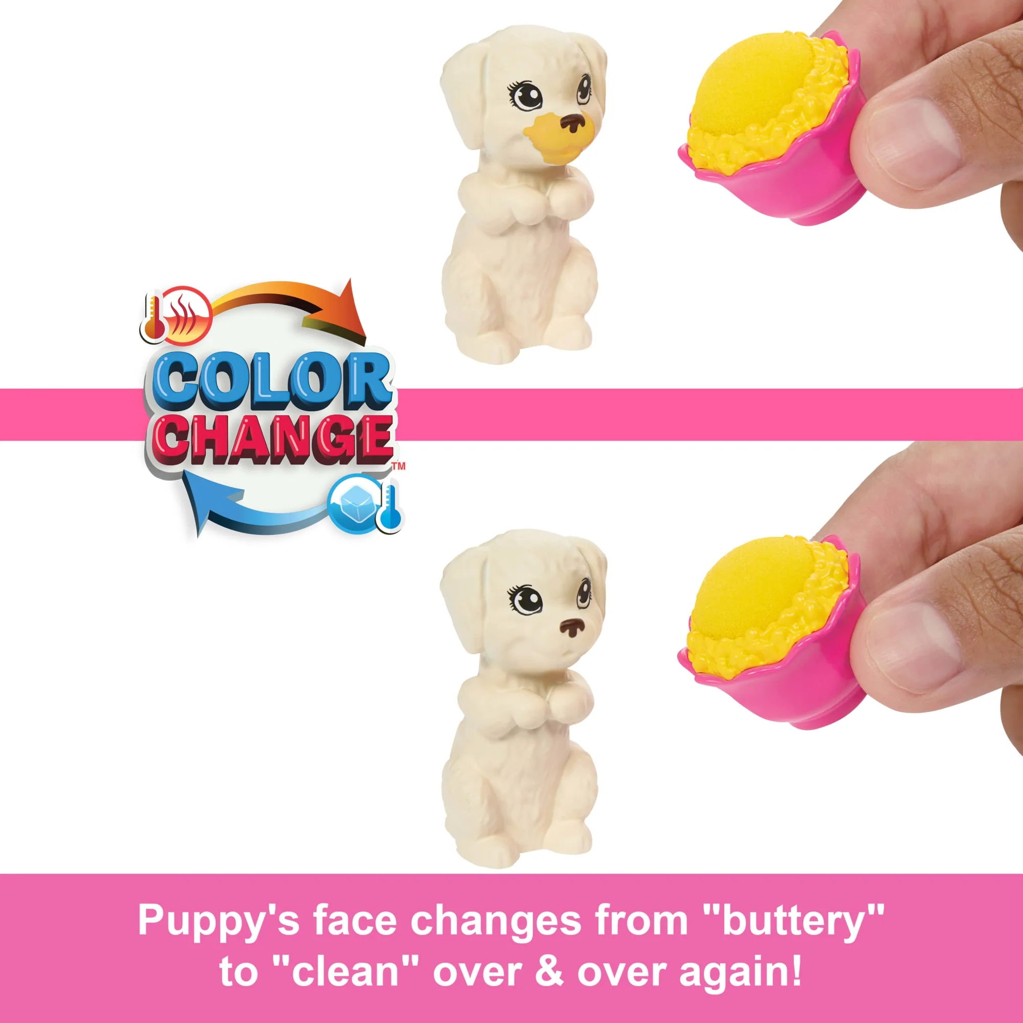 Barbie Doll & Puppy Slumber Party Playset With 2 Toy Dog Figures & 10+ Accessories, Color-Change - Image 2