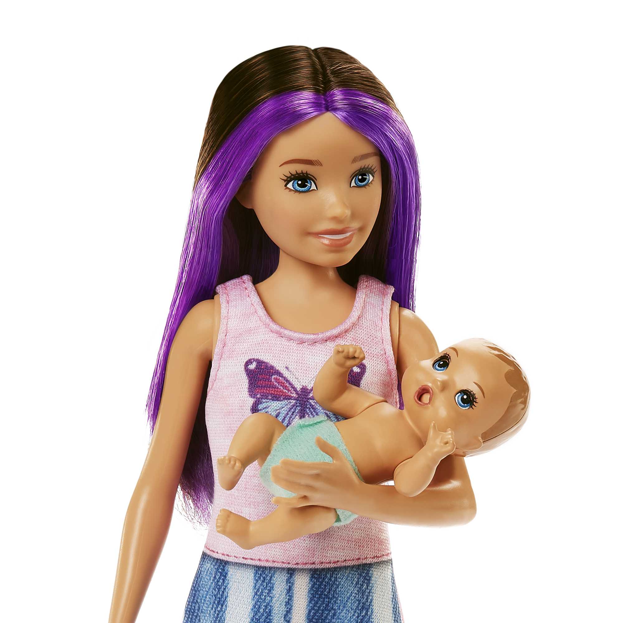 Barbie Doll And Accessories, Skipper Babysitter Crib Playset - Image 5