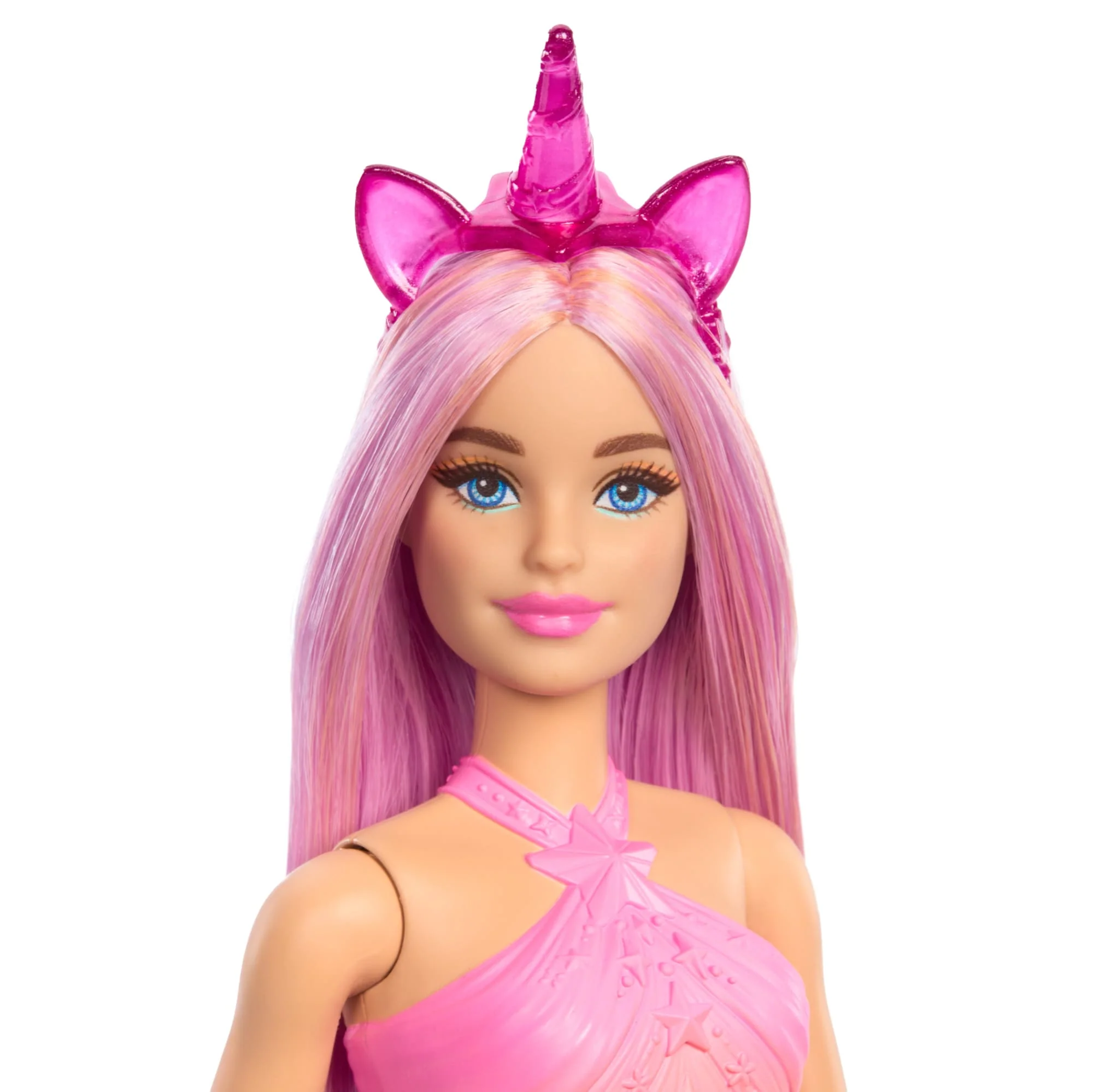 Barbie Mermaid Dolls With Colorful Hair, Tails And Headband Accessories - Image 4