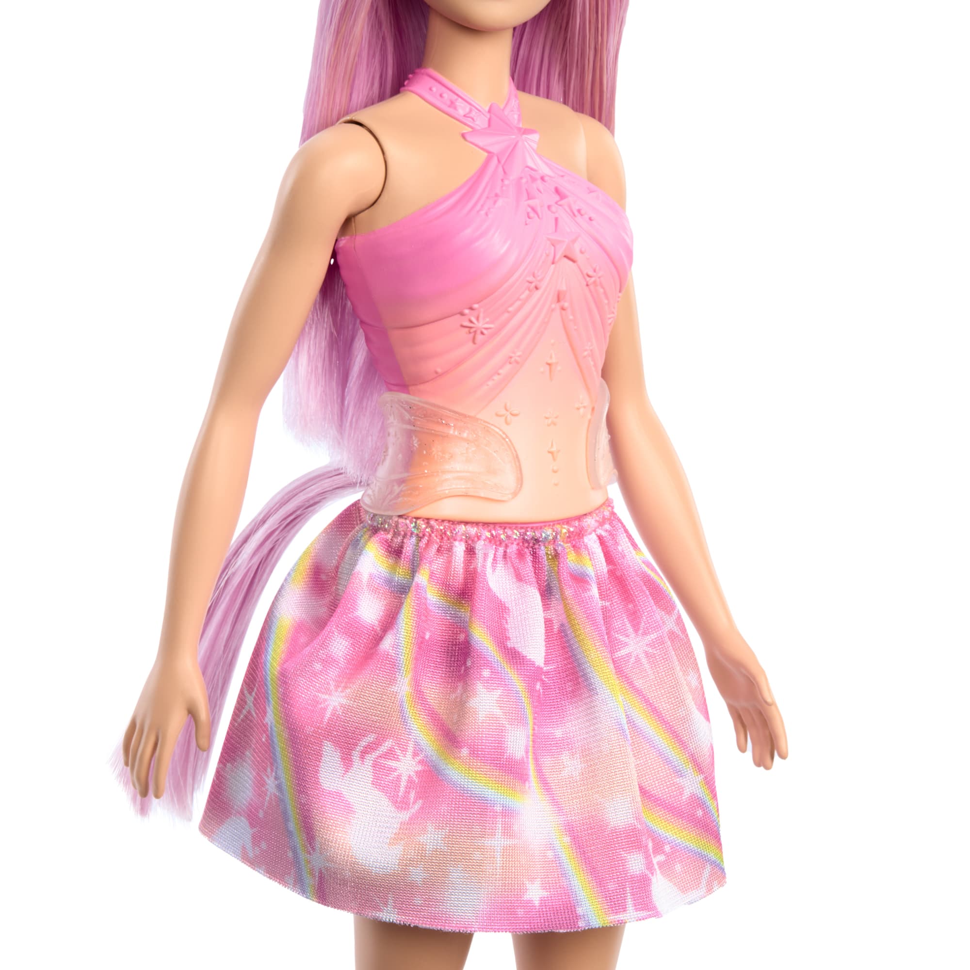 Barbie Mermaid Dolls With Colorful Hair, Tails And Headband Accessories - Image 5