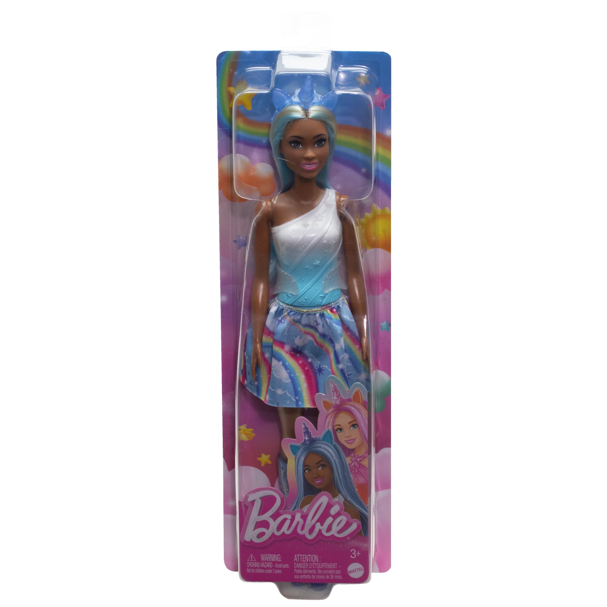 Barbie Unicorn Dolls With Fantasy Hair, Ombre Outfits And Unicorn Accessories - Image 6