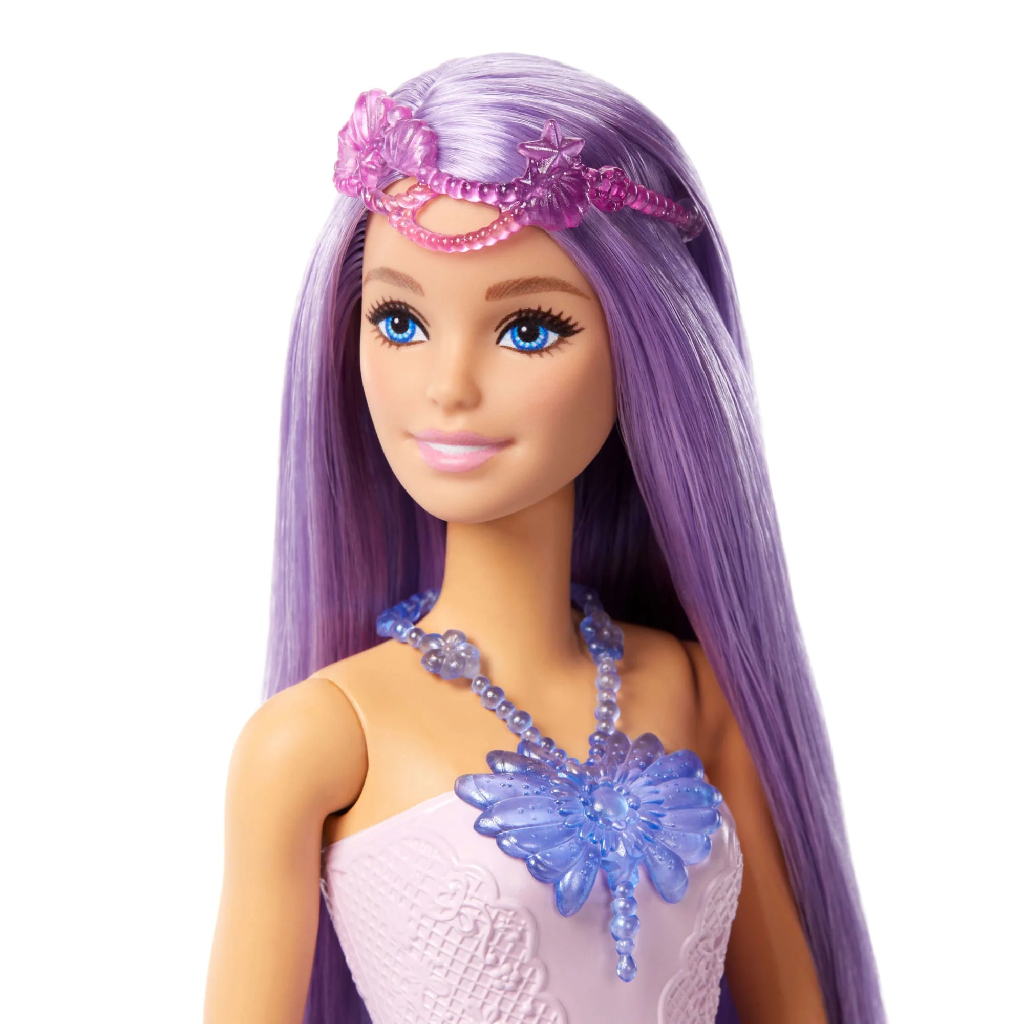 Barbie Doll Fantasy Fashion Pack With Accessories including Mermaid Tail, Fairy Wings, & Necklaces - Image 5