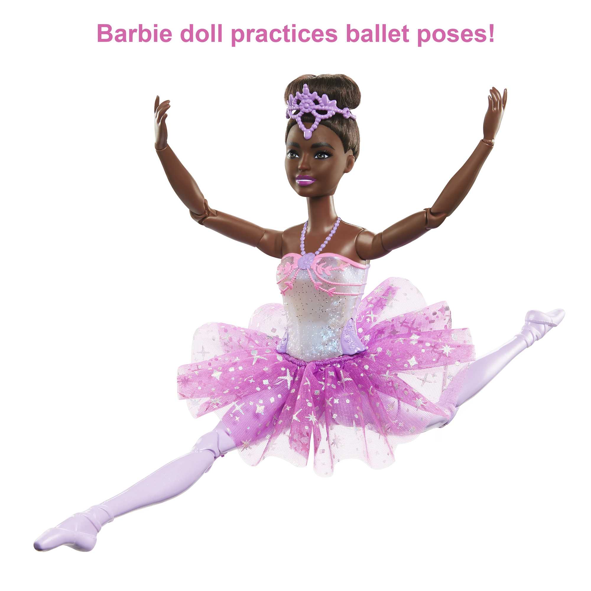 Barbie Doll | Magical Ballerina Doll | Black Hair | Light-Up Feature - Image 2