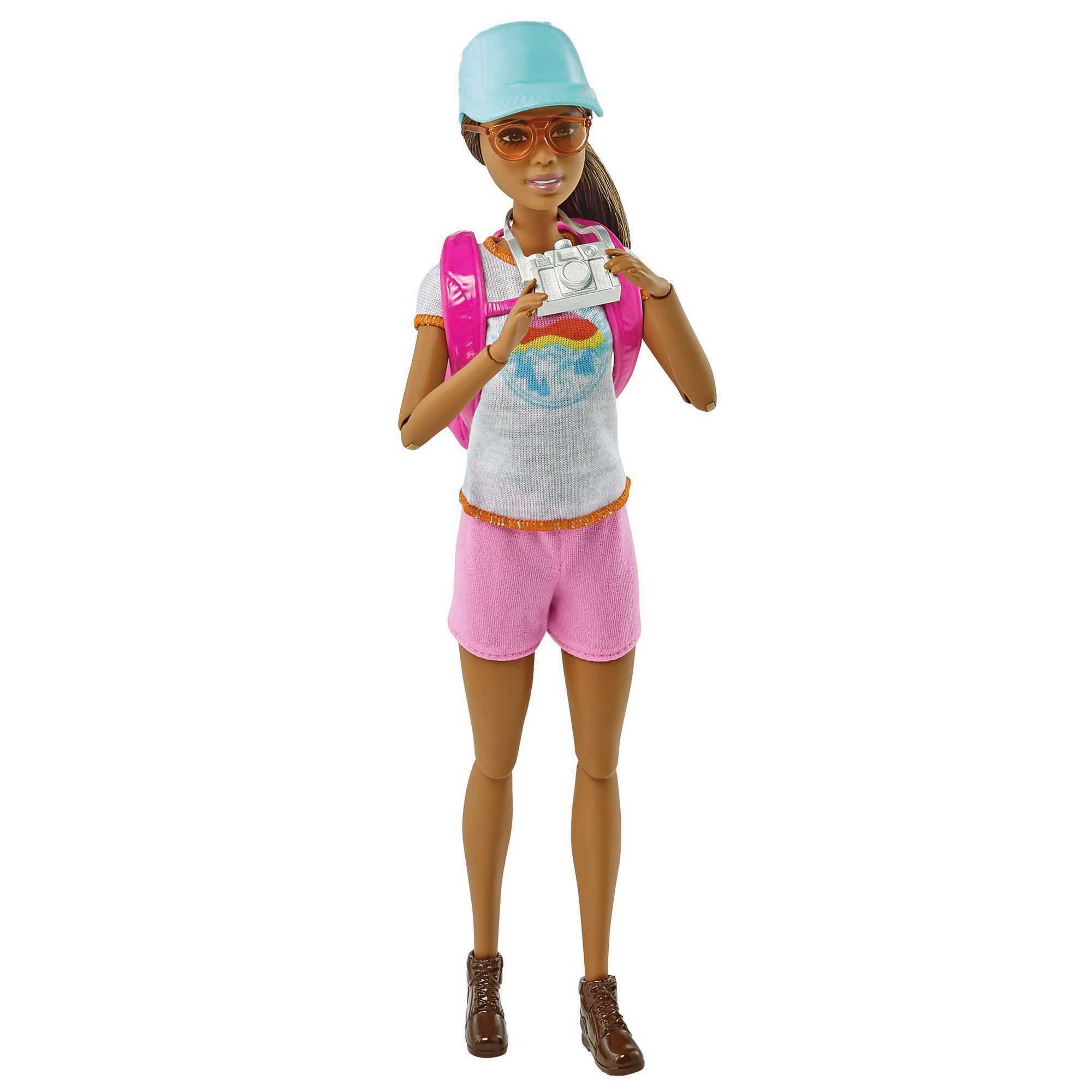 Barbie Doll With Puppy, Kids Toys, Self-Care Hiking Day - Image 2