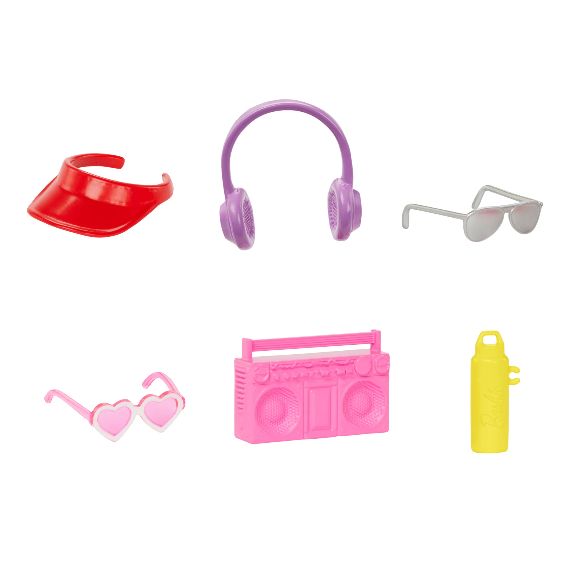 Barbie Fashionistas 2 Doll & 6 Accessories Set, Roller-Skating Theme, 65th Anniversary - Image 5