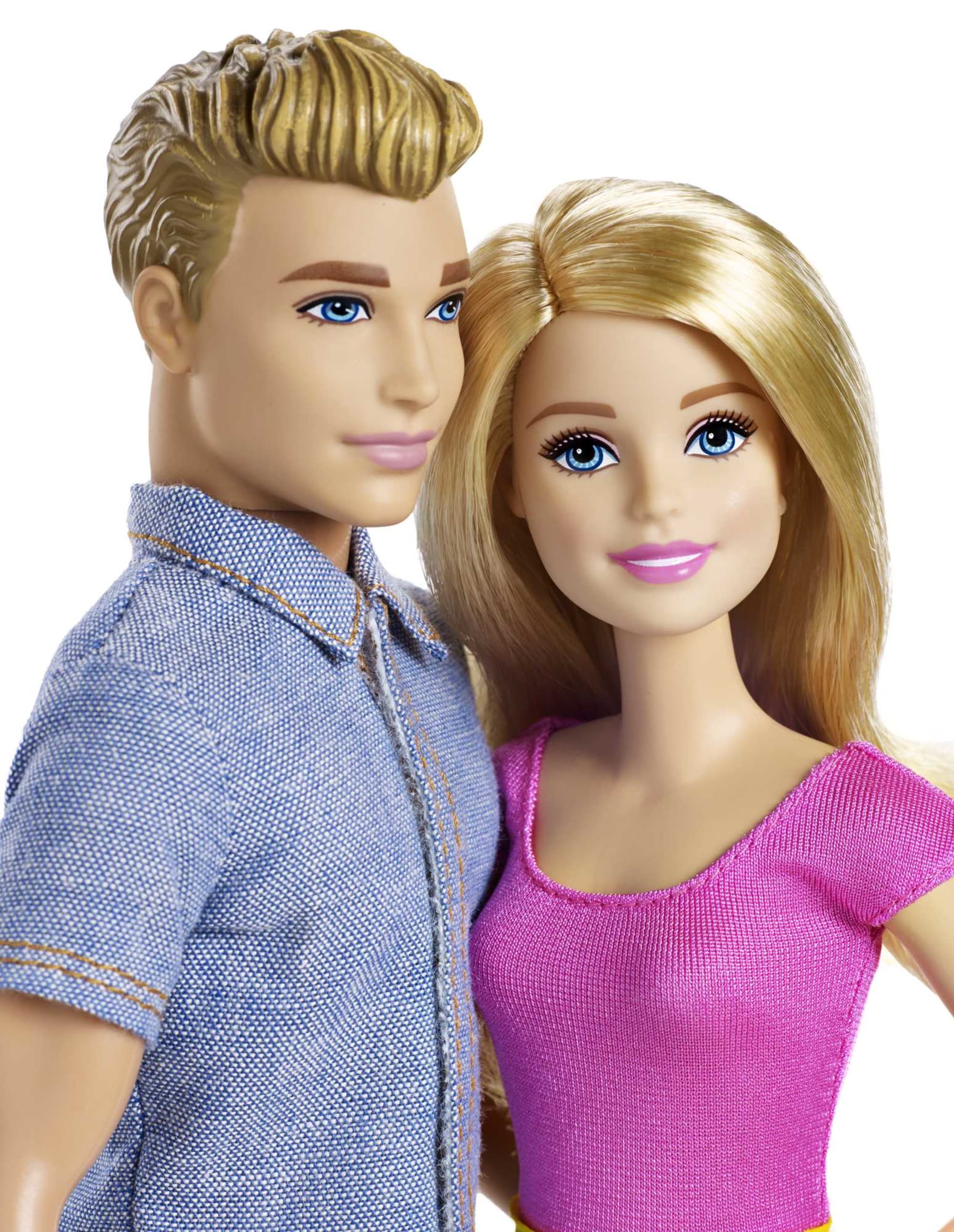 Barbie Dolls, Barbie And Ken Doll 2-Pack Featuring Blonde Hair And Colorful Clothes - Image 3
