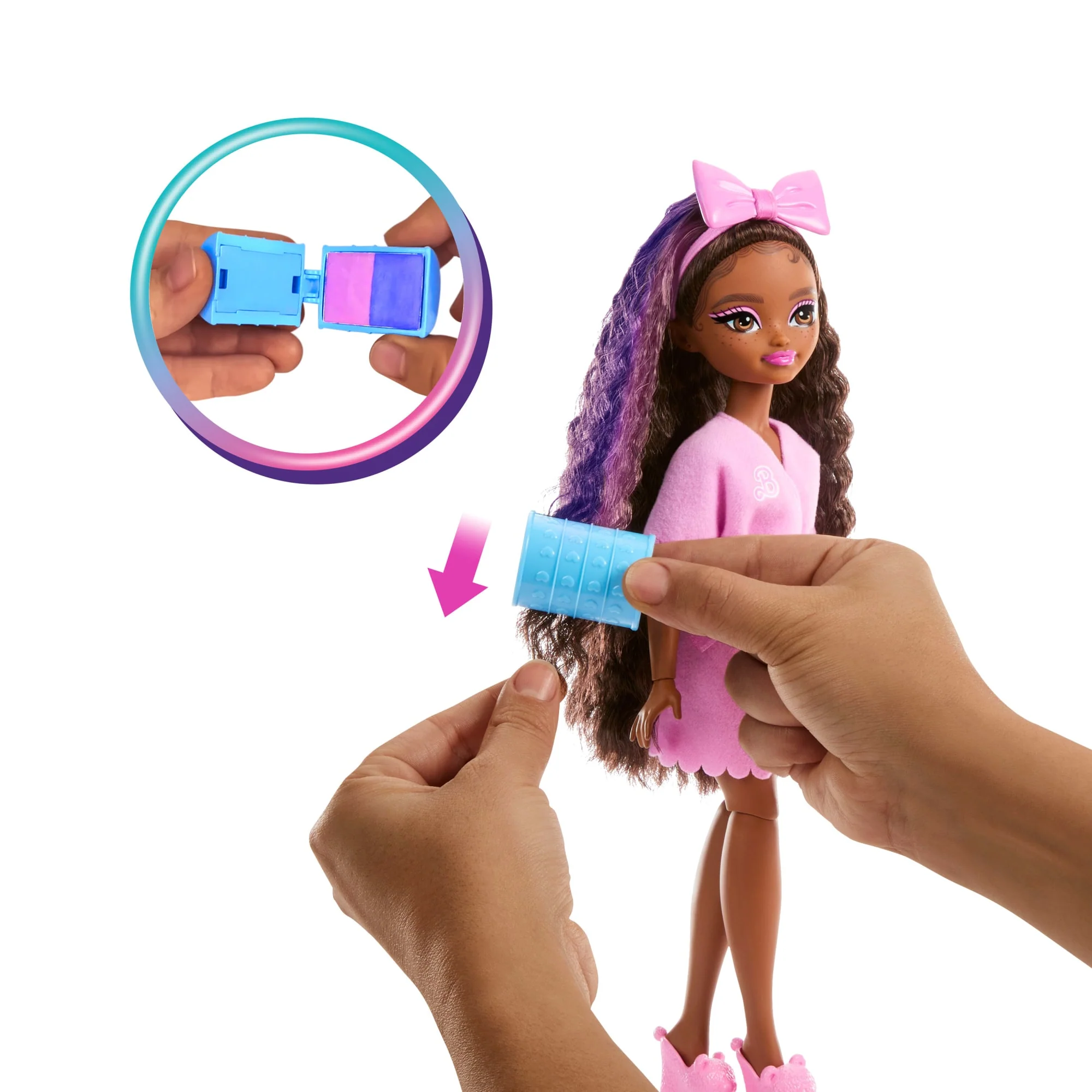 Barbie Dream Besties Boneca Brooklyn Get Ready With Me com Acessórios - Image 4