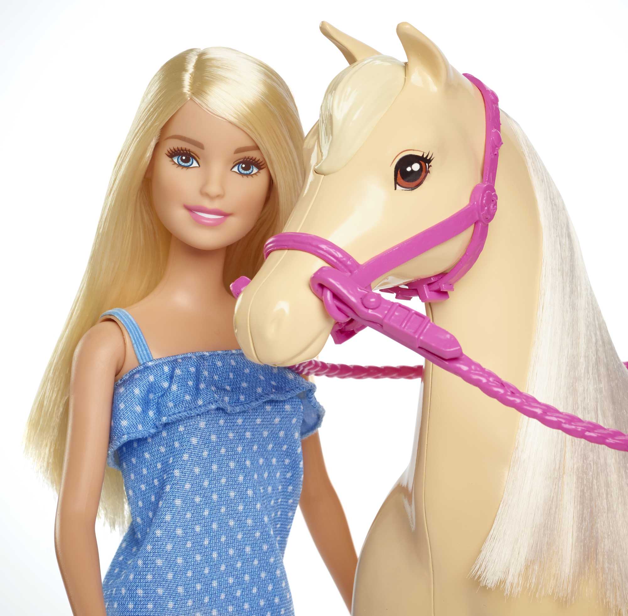 Barbie et Son Cheval, Poupée Blonde - Image 3