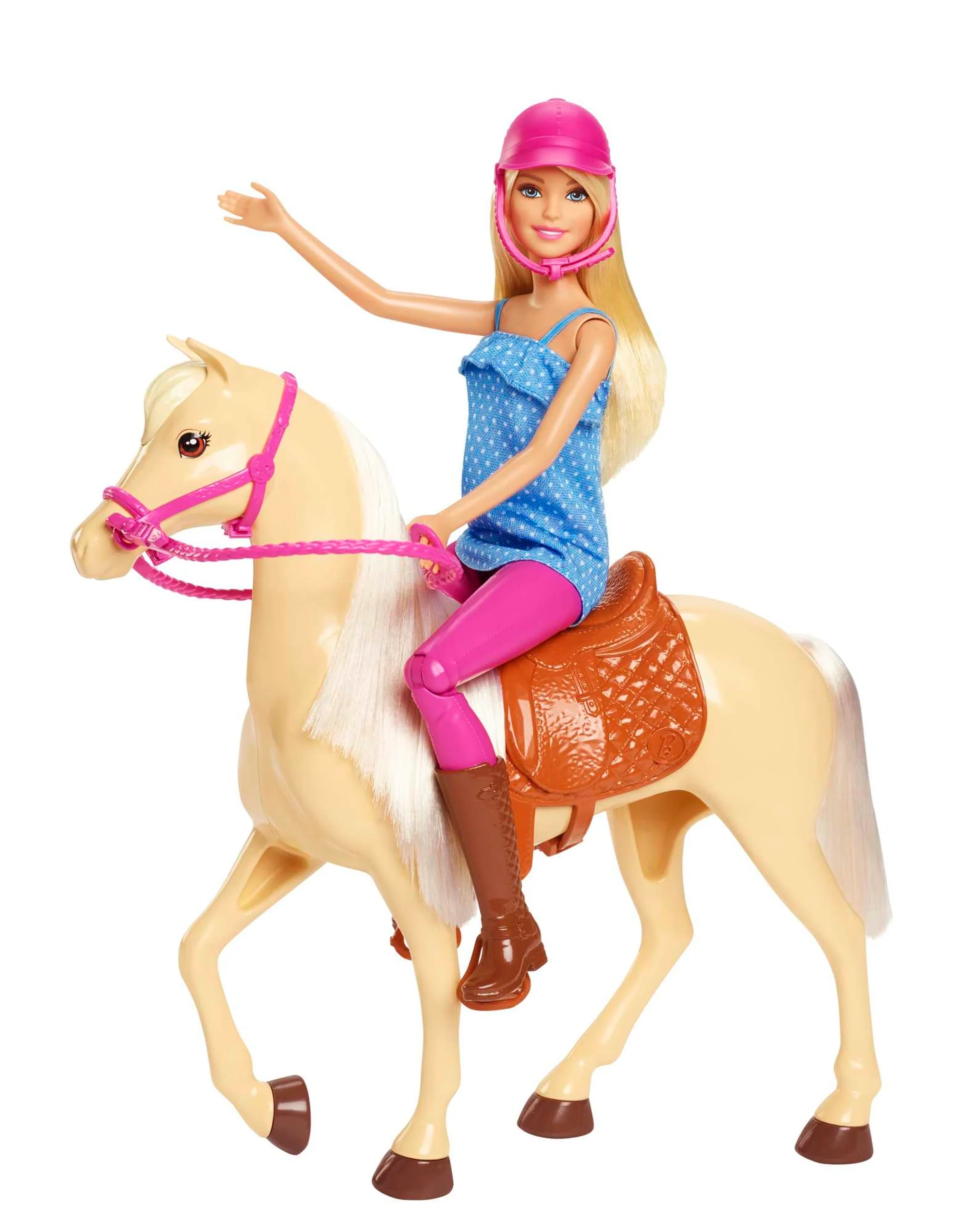 Barbie et Son Cheval, Poupée Blonde - Image 5
