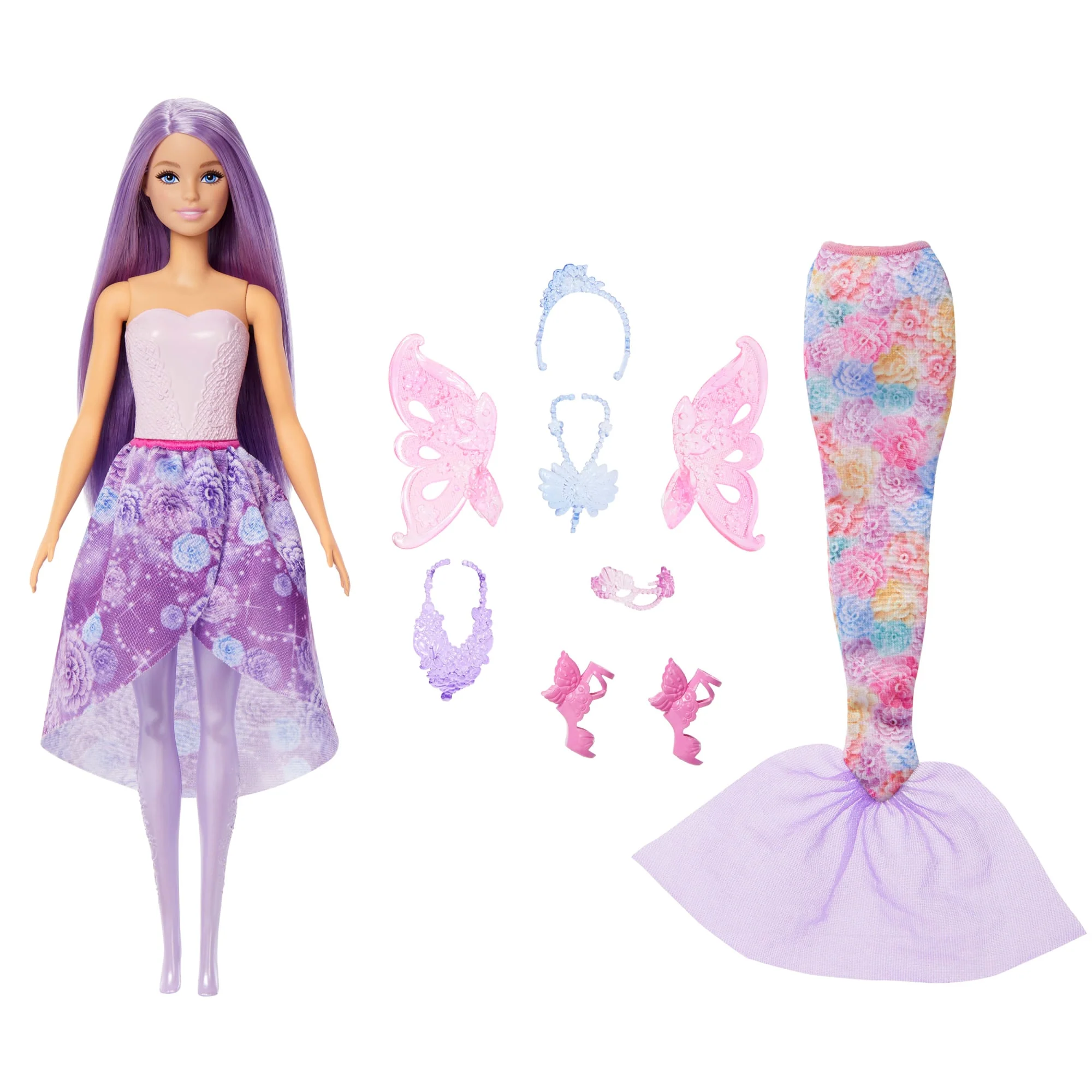 Barbie Fantasía Boneca Looks Fada e Sereia - Image 4