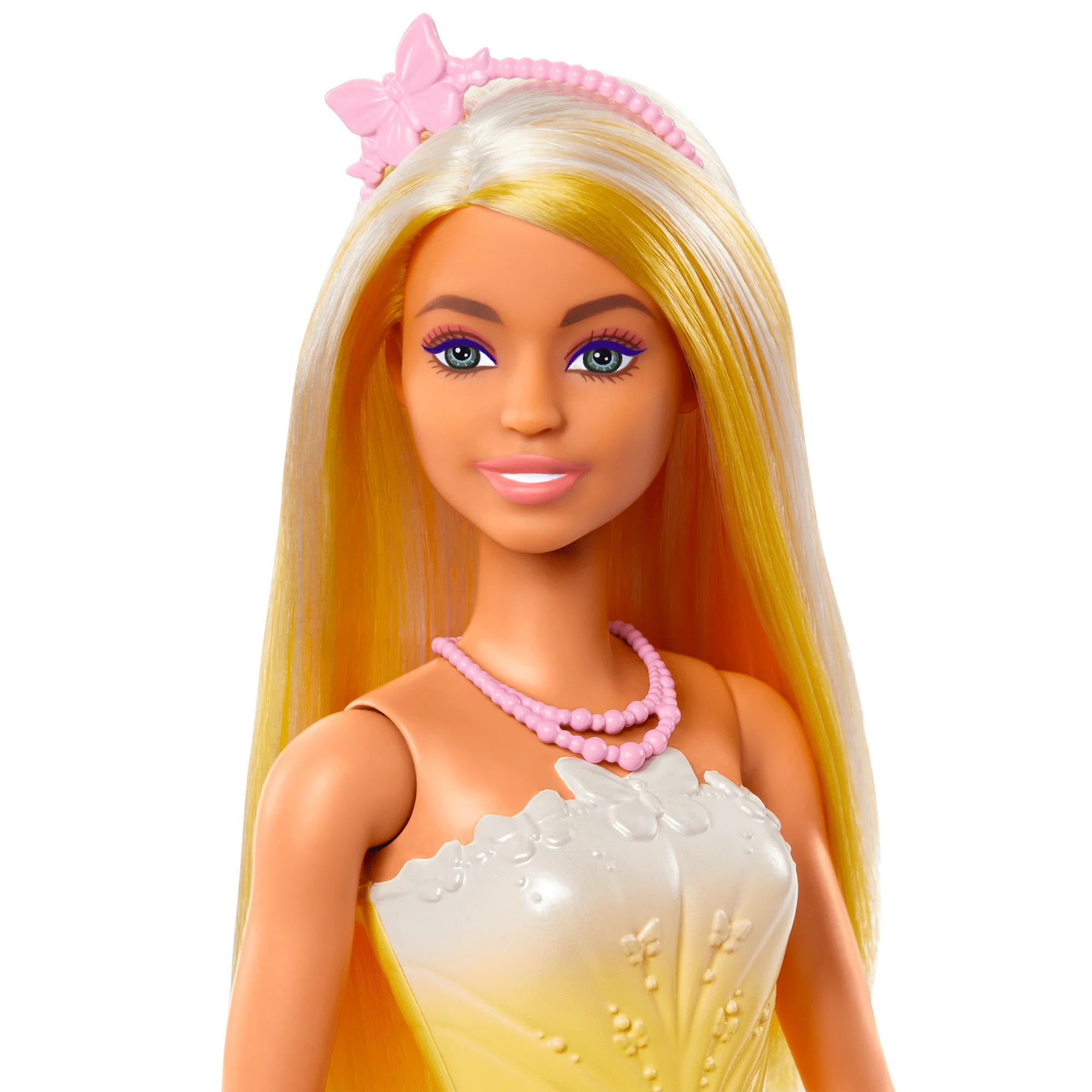 Barbie Fantasía Muñeca Doncella Vestido de Ensueño Amarillo - Image 2
