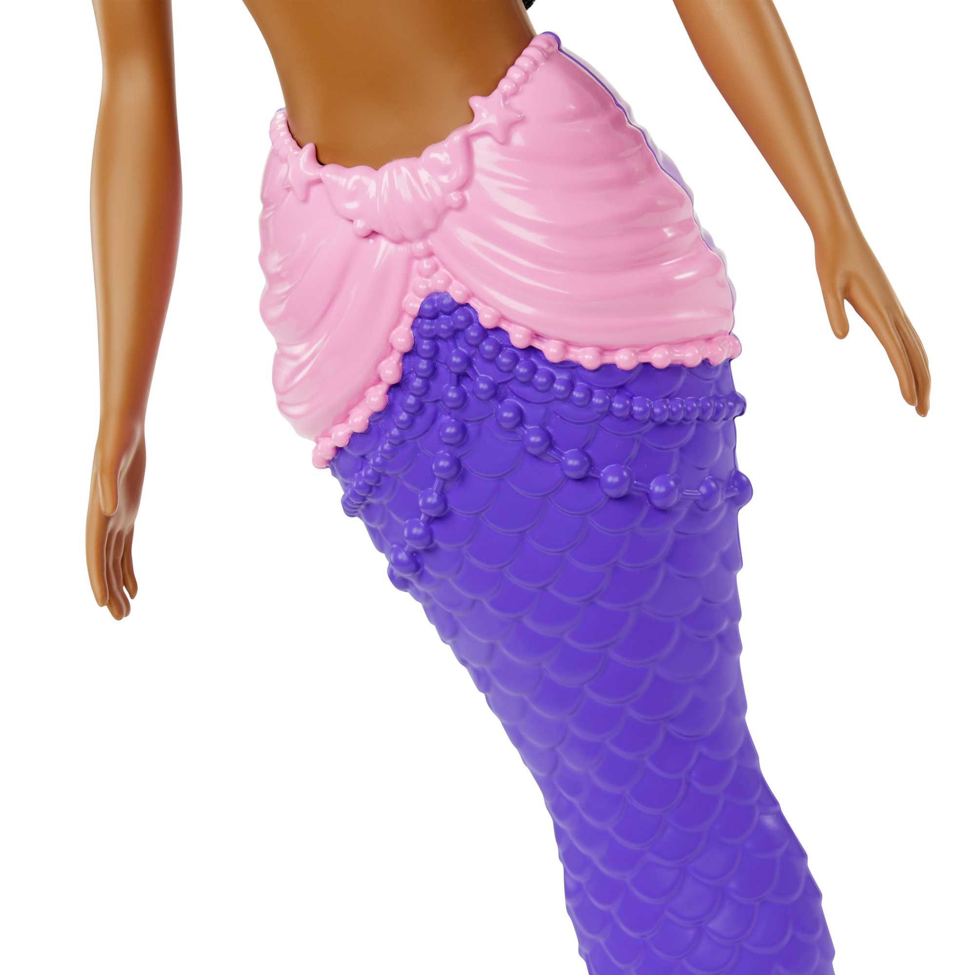 Barbie Fantasía Muñeca Sirena Aleta Morada con Rosa - Image 4