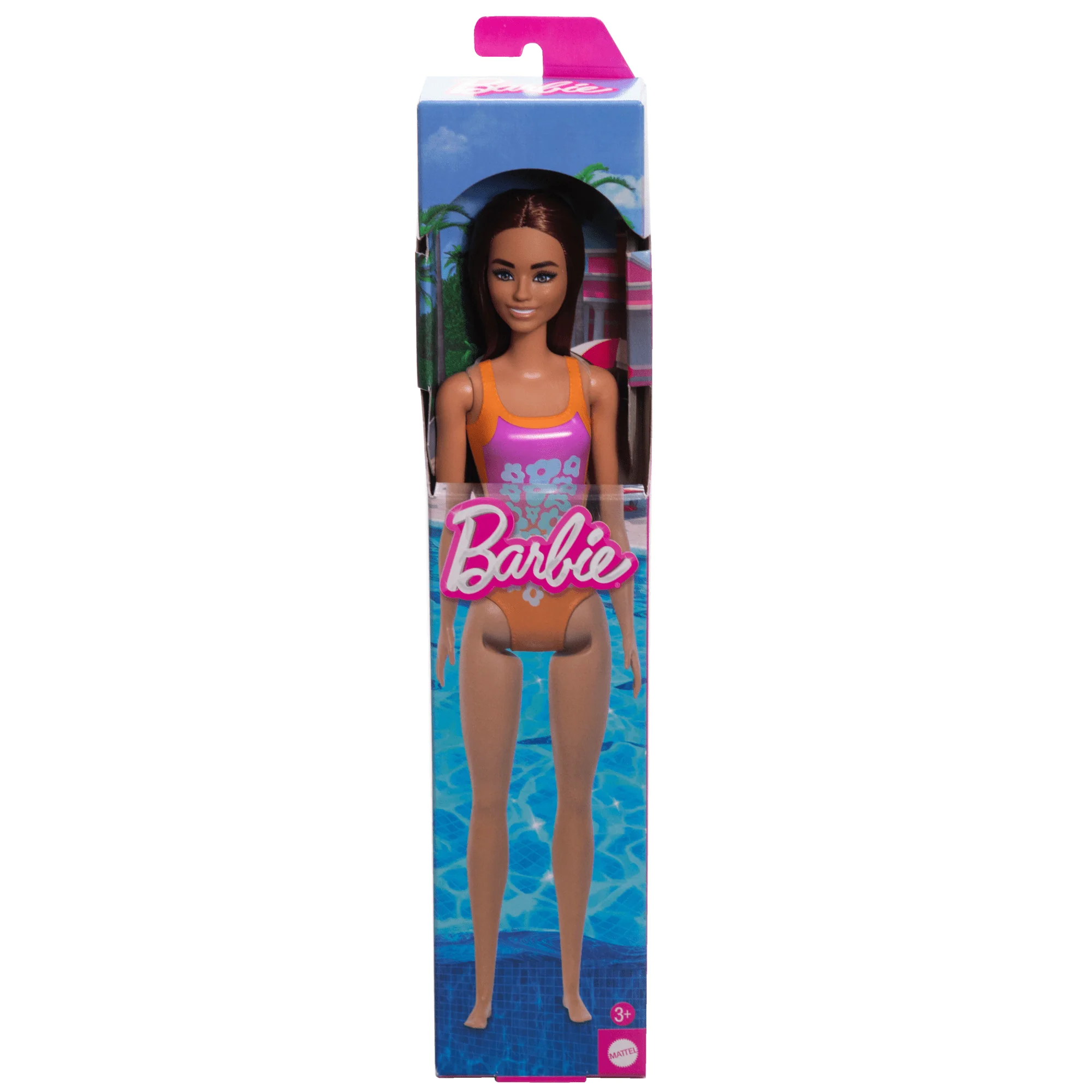 Barbie Fashion & Beauty Boneca Praia com Maiô Laranja - Image 5