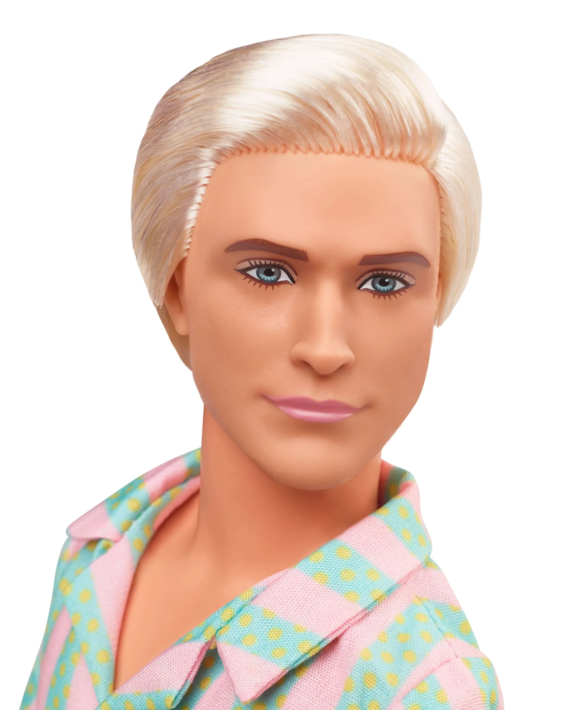 Barbie Ken du Film Barbie Poupée Avec ensemble de Plage Rayé - Image 2