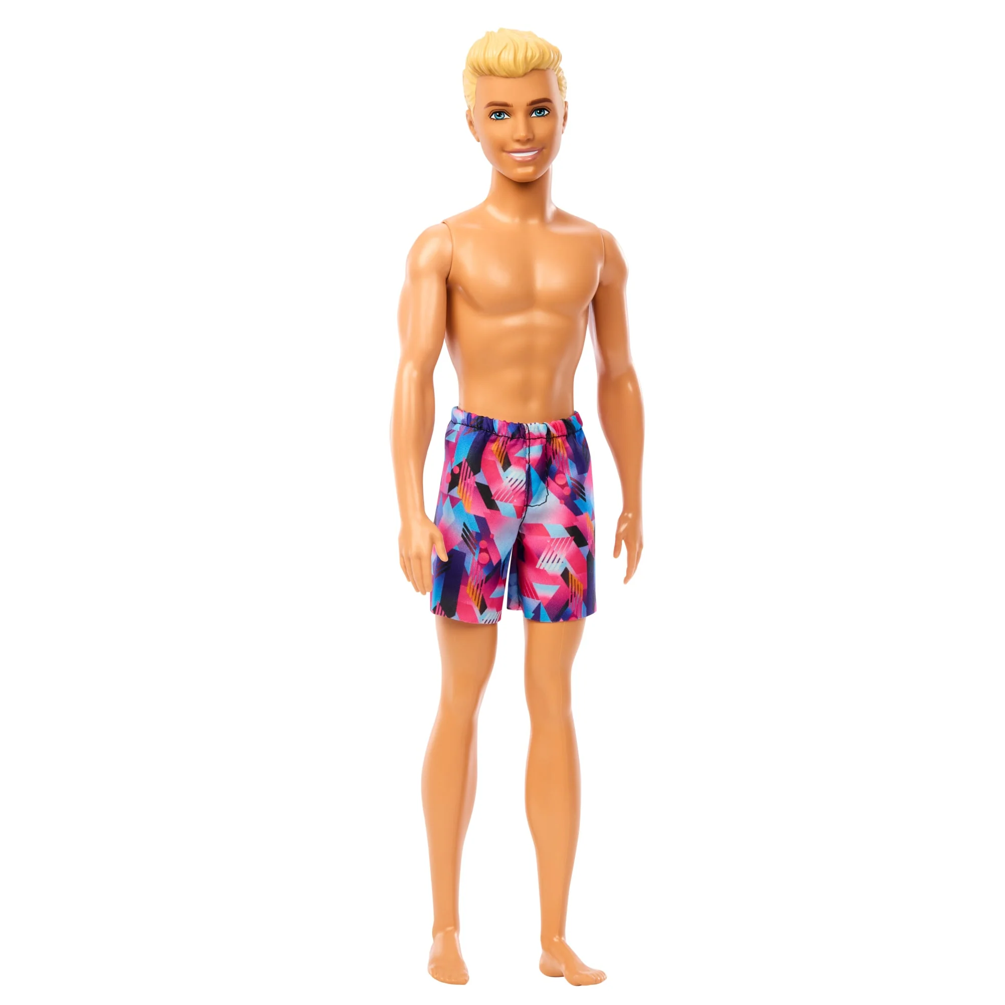 Barbie Ken Poupée, Cheveux Blonds, Maillot de Bain Violet - Image 4