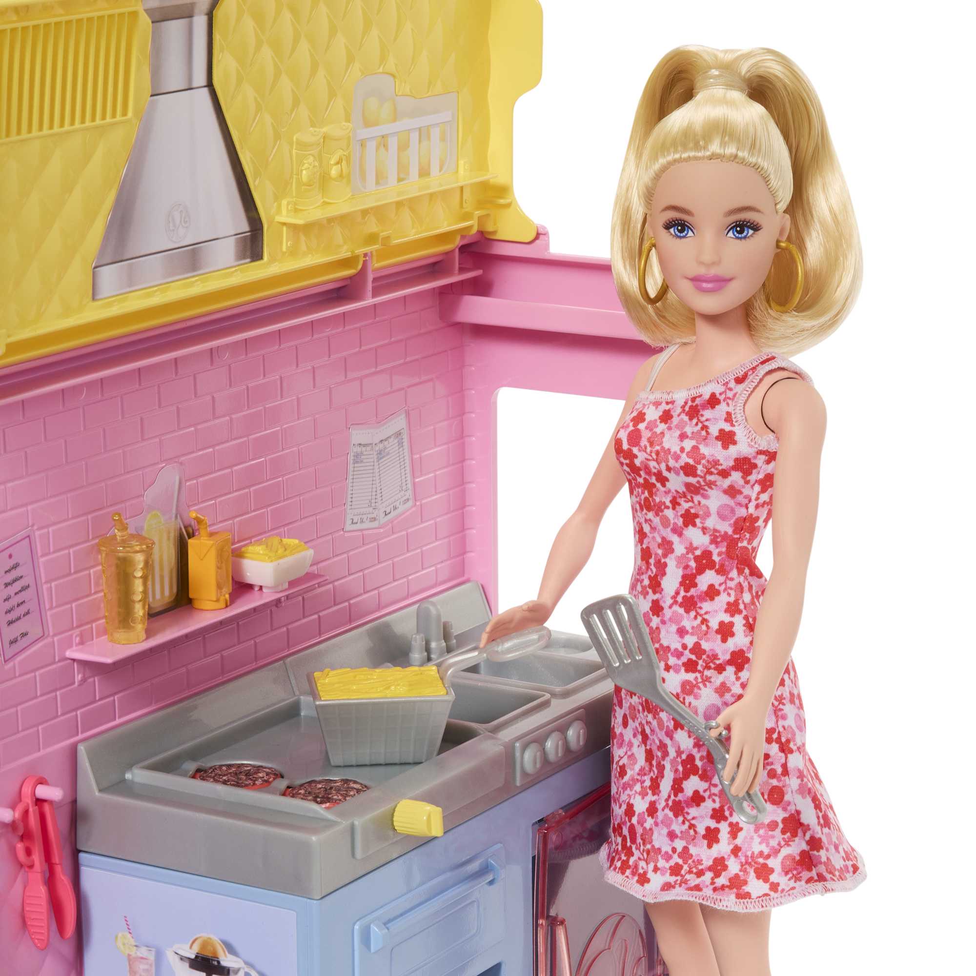 Barbie Camion à Limonade Coffret 25 Éléments de Jeu - Image 4