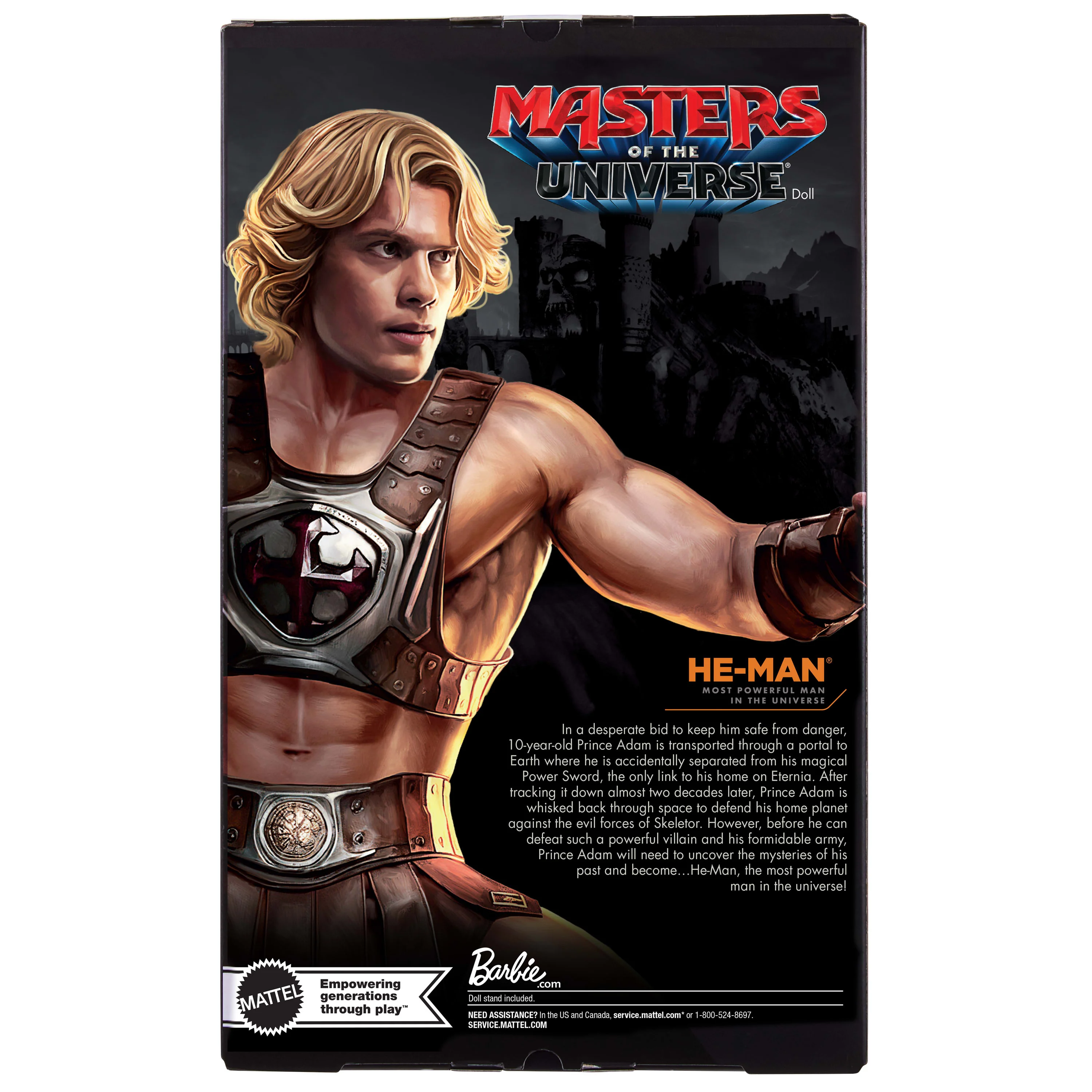 Barbie Signature Ken He-Man Collectible Doll in MOTU Movie Fashions - Image 6