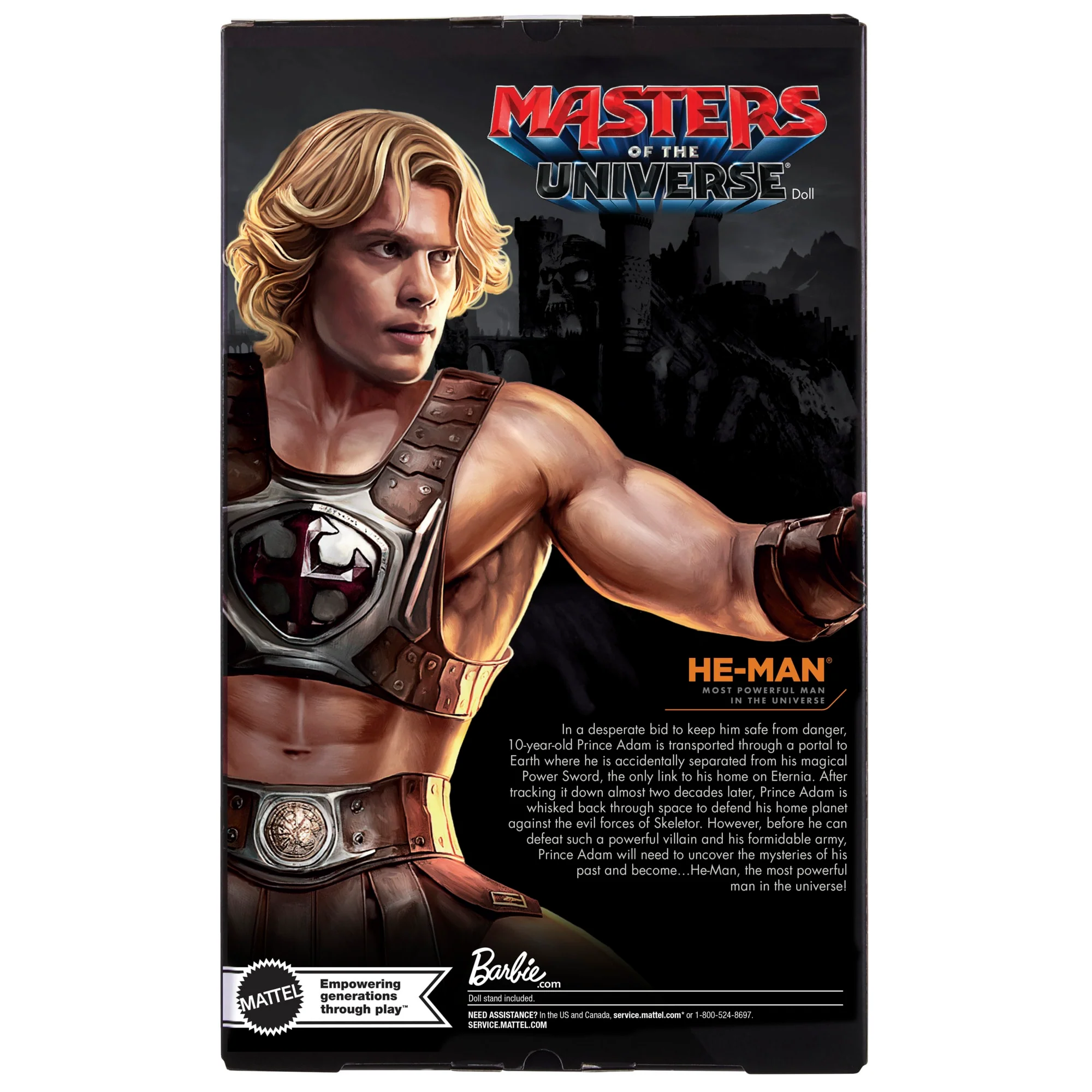 Barbie Masters Of The Universe He-Man Doll - Image 6