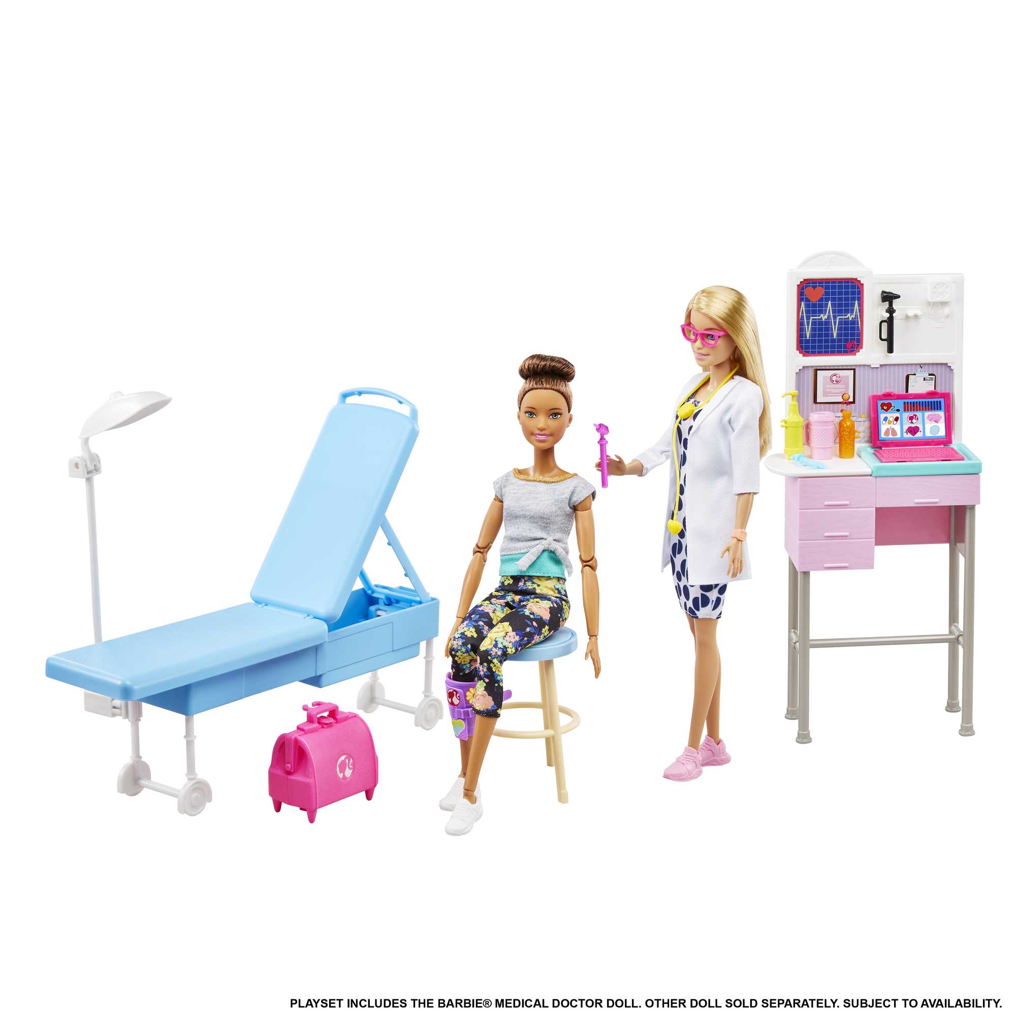 Barbie  Medical Doctor Doll And Playset - Image 3