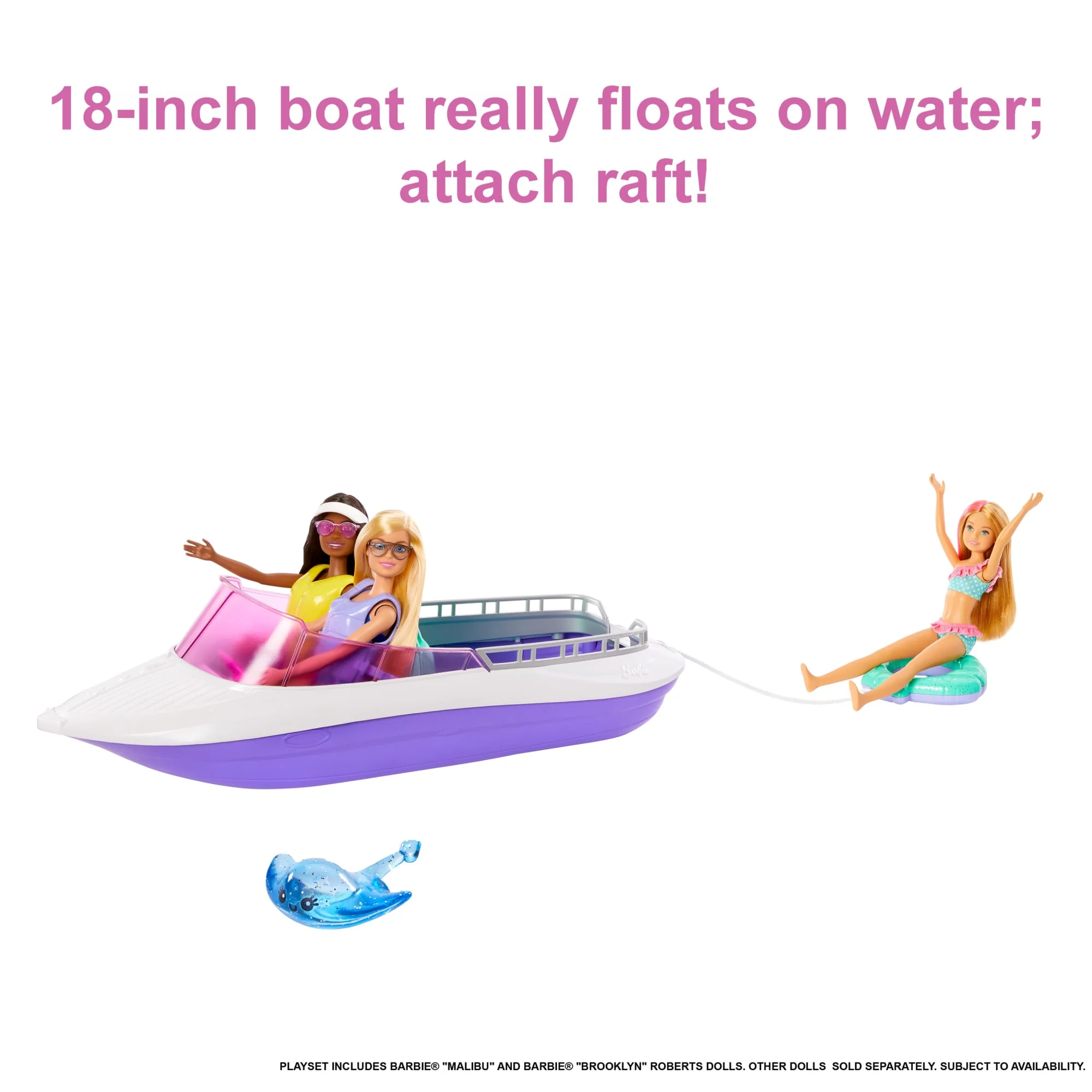 Barbie Mermaid Power Dolls, Boat And Accessories - Image 2